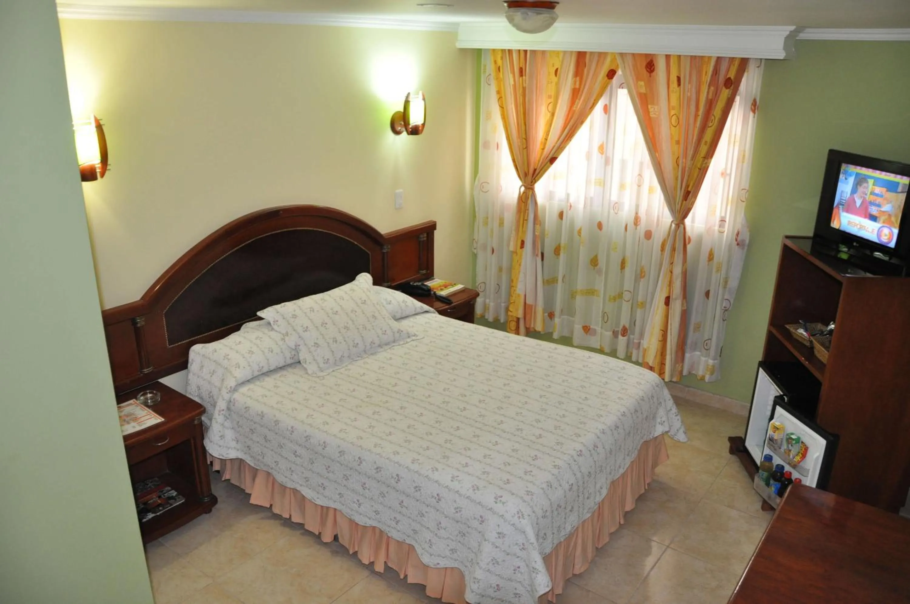Bed in Hotel el Caimito