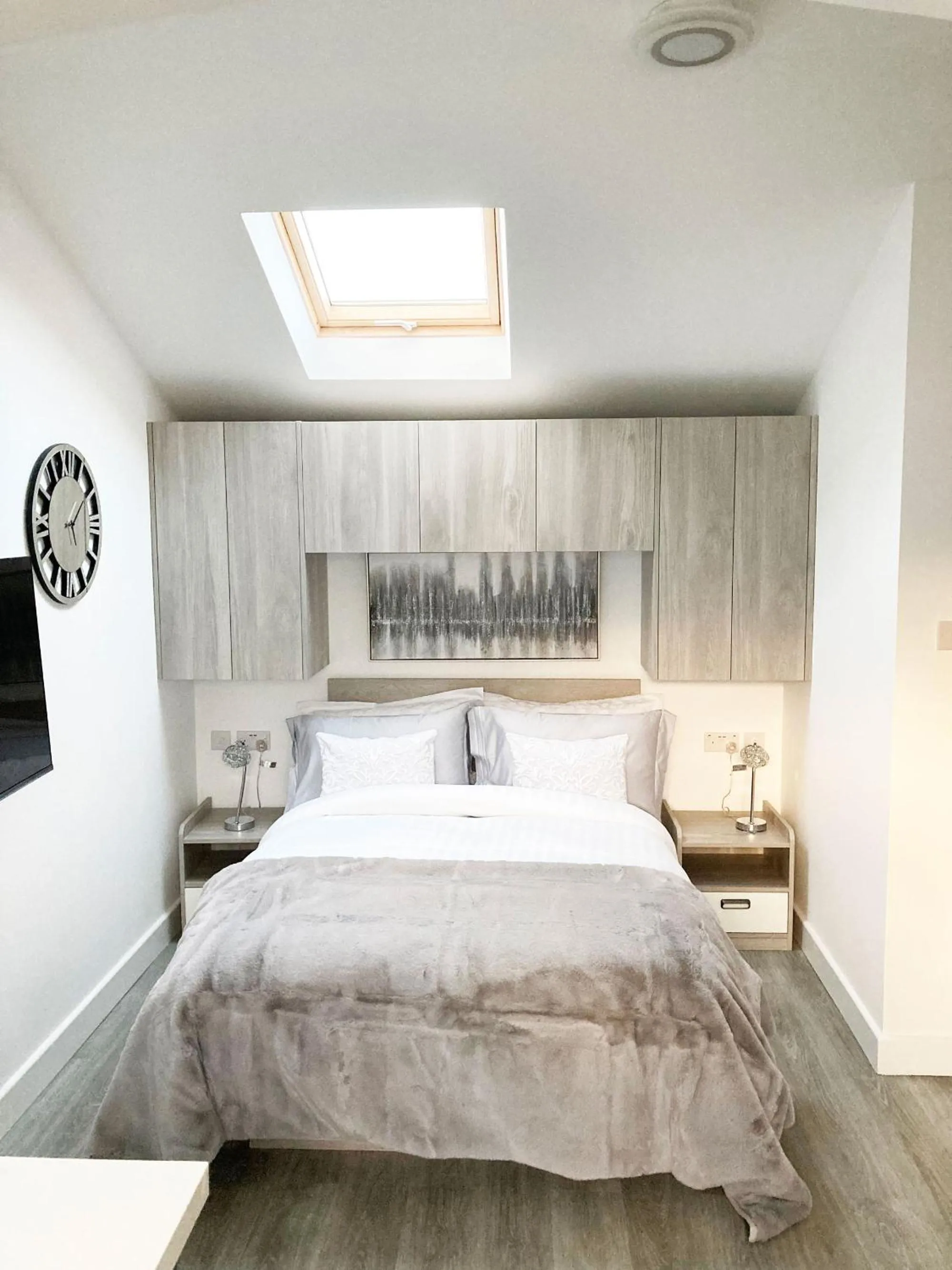 Bedroom, Bed in Flexistay Norbury Aparthotel