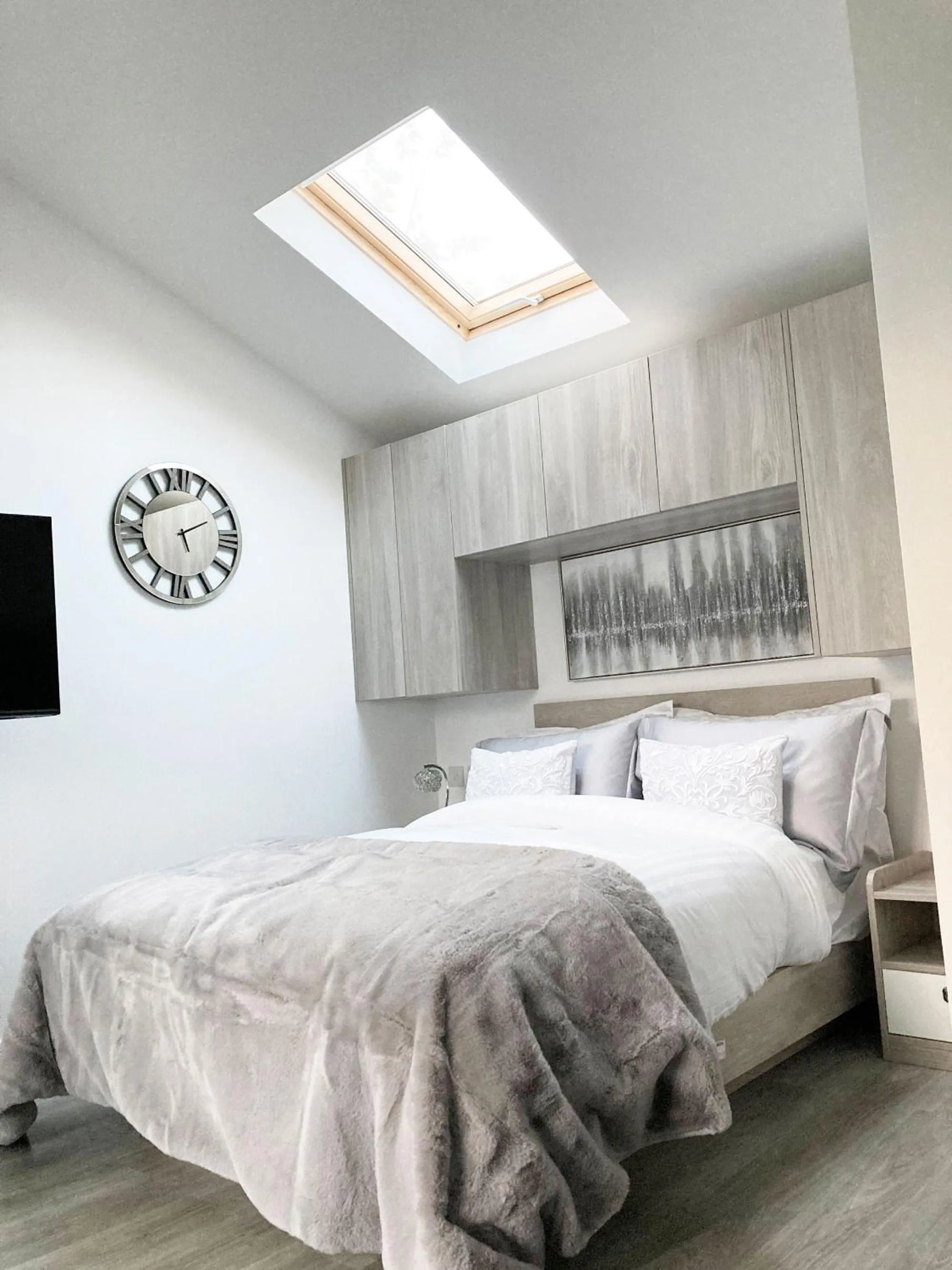 Bed in Flexistay Norbury Aparthotel