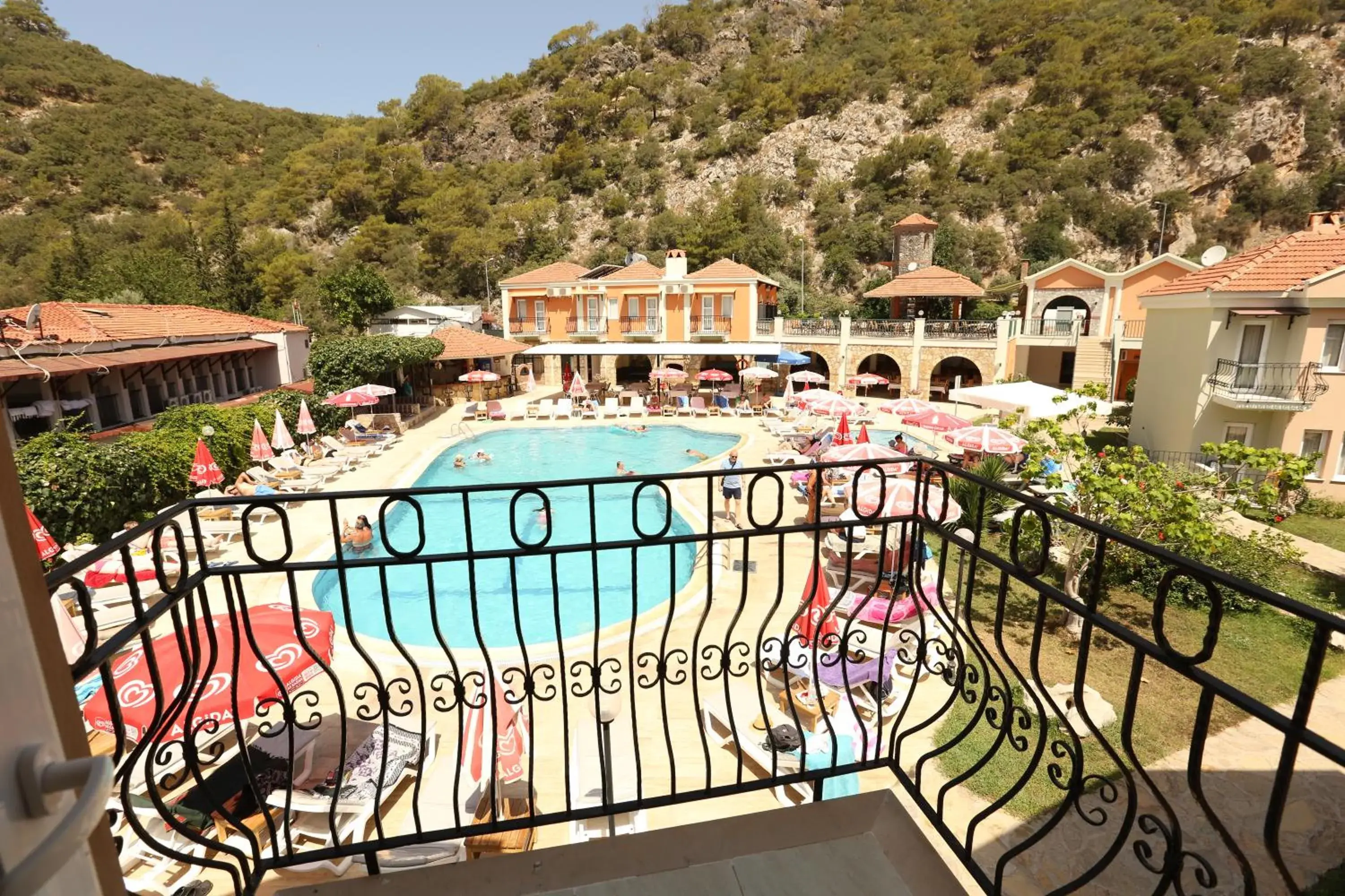 Pool view in The Tower Hotel Pool view in The Tower Hotel