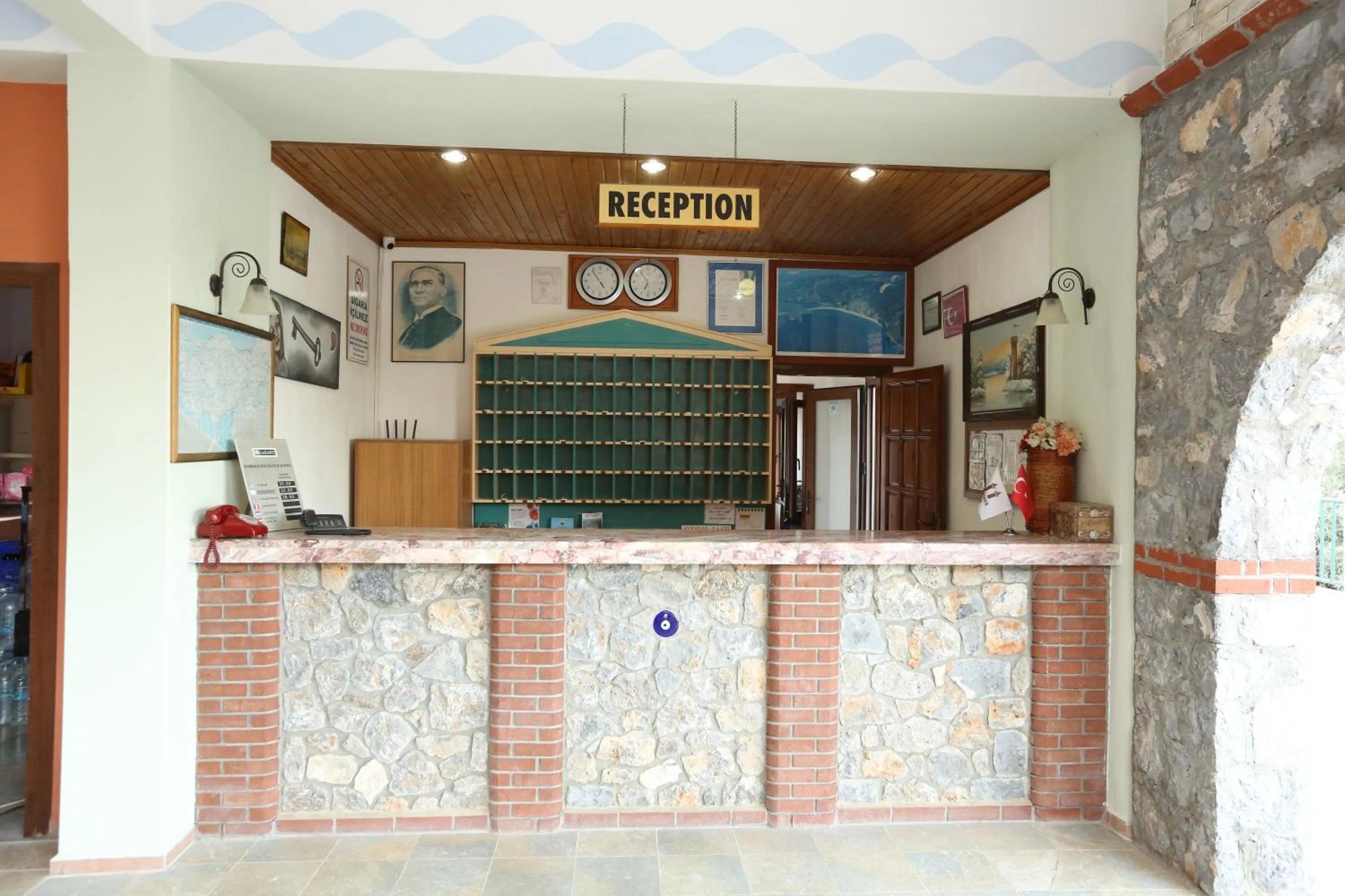 Lobby or reception in The Tower Hotel