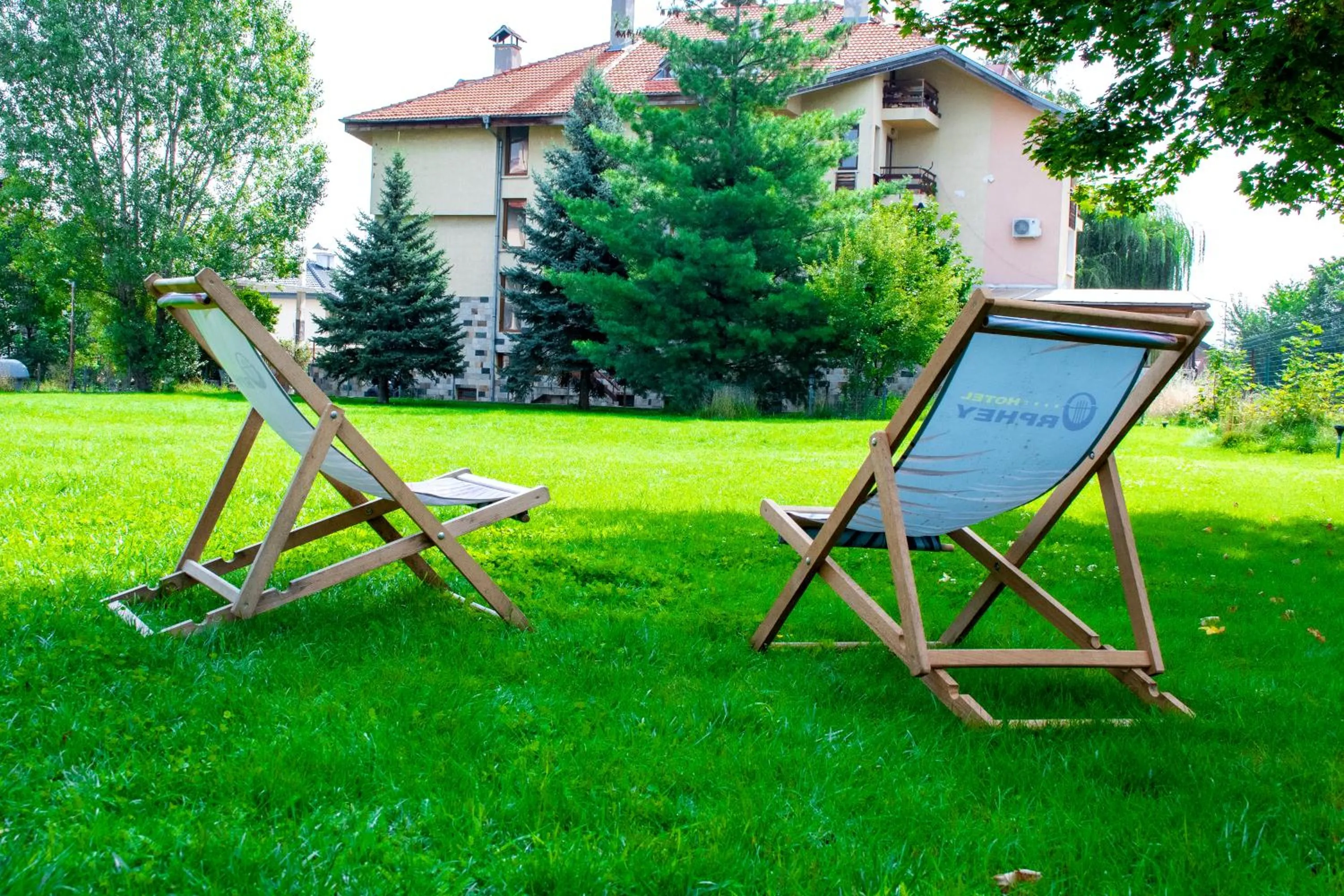 Patio in Hotel Orphey