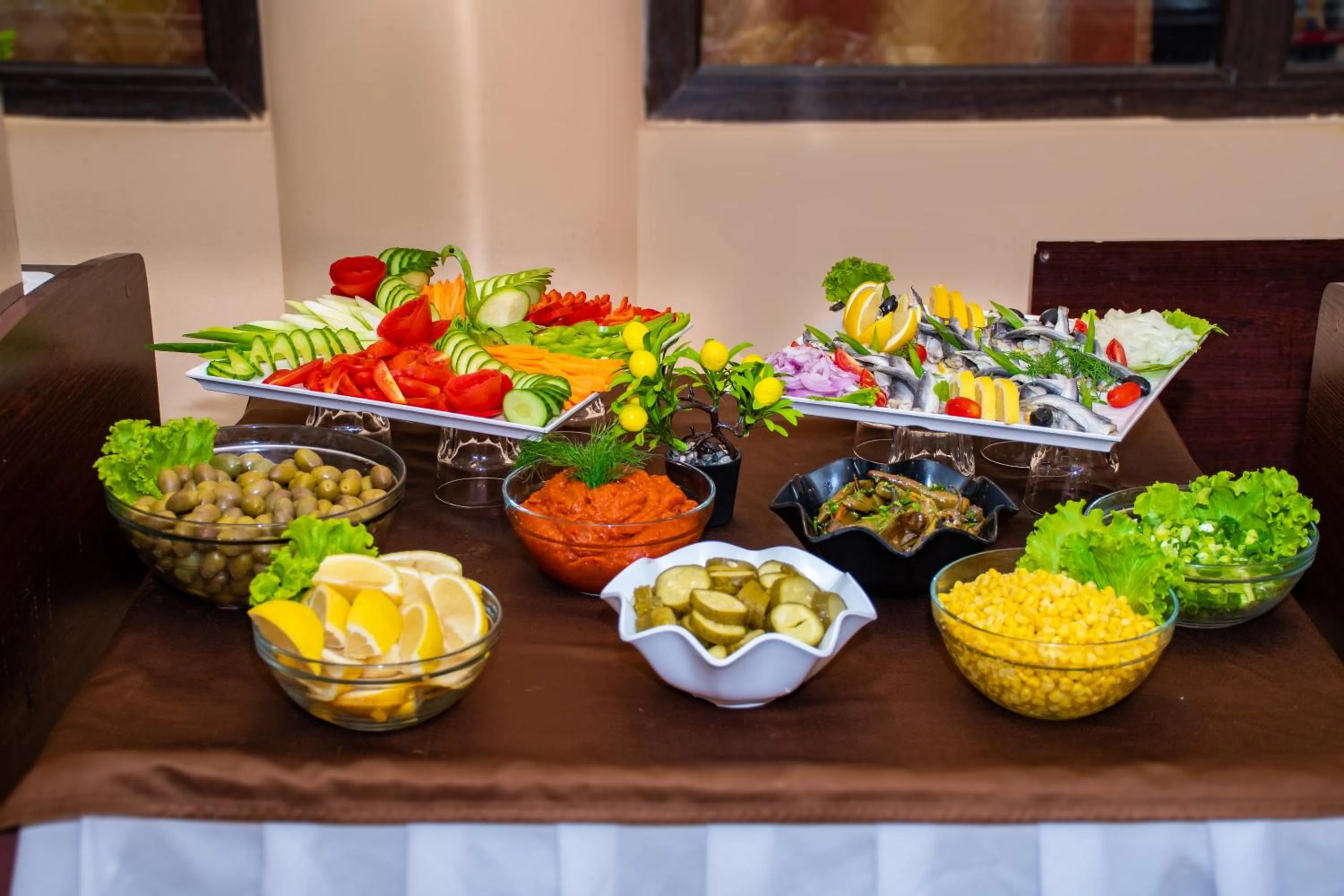 Restaurant/places to eat in Hotel Orphey