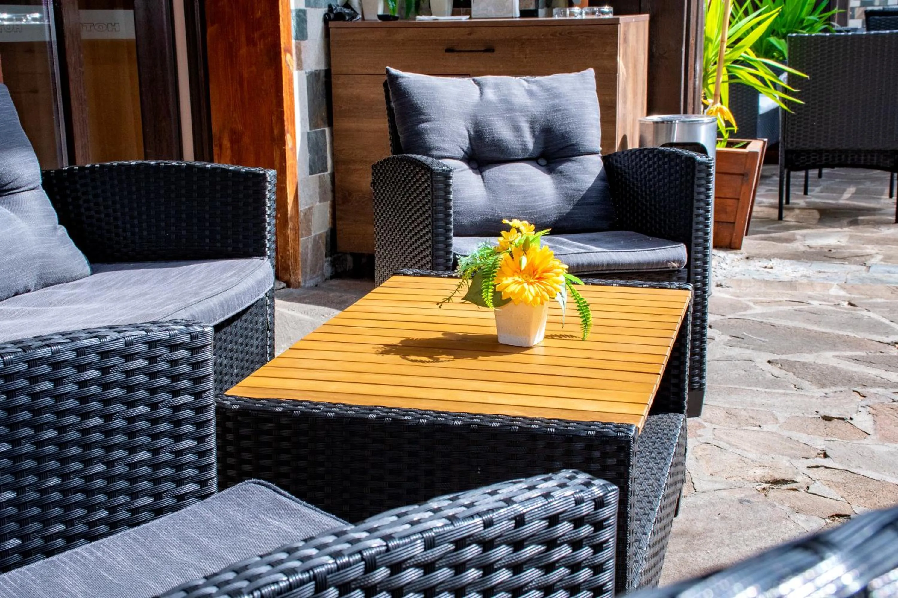 Restaurant/places to eat in Hotel Orphey