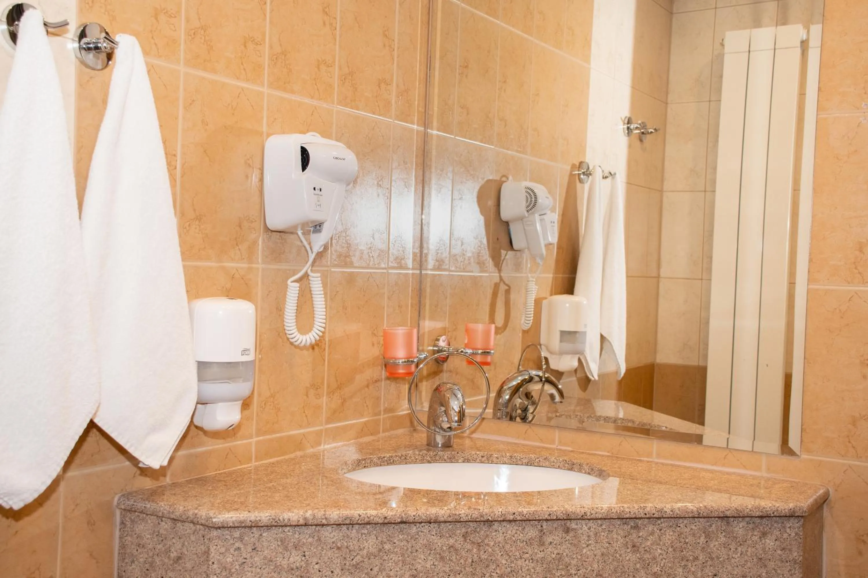 Bathroom in Hotel Orphey