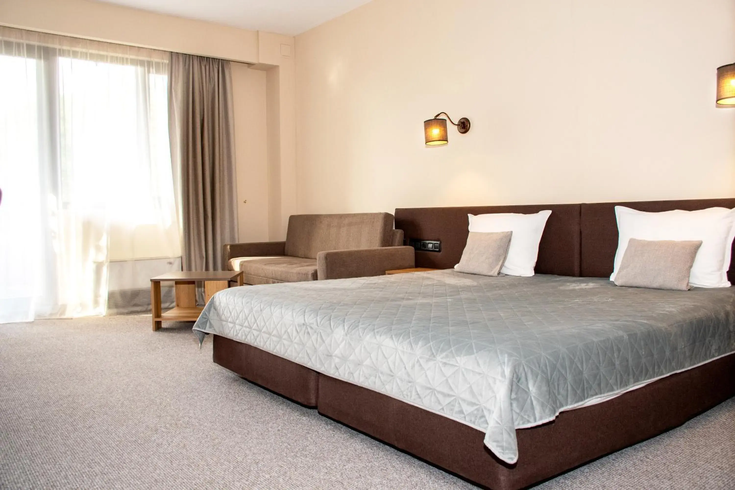 Deluxe Double Room with Balcony in Hotel Orphey Deluxe Double Room with Balcony in Hotel Orphey