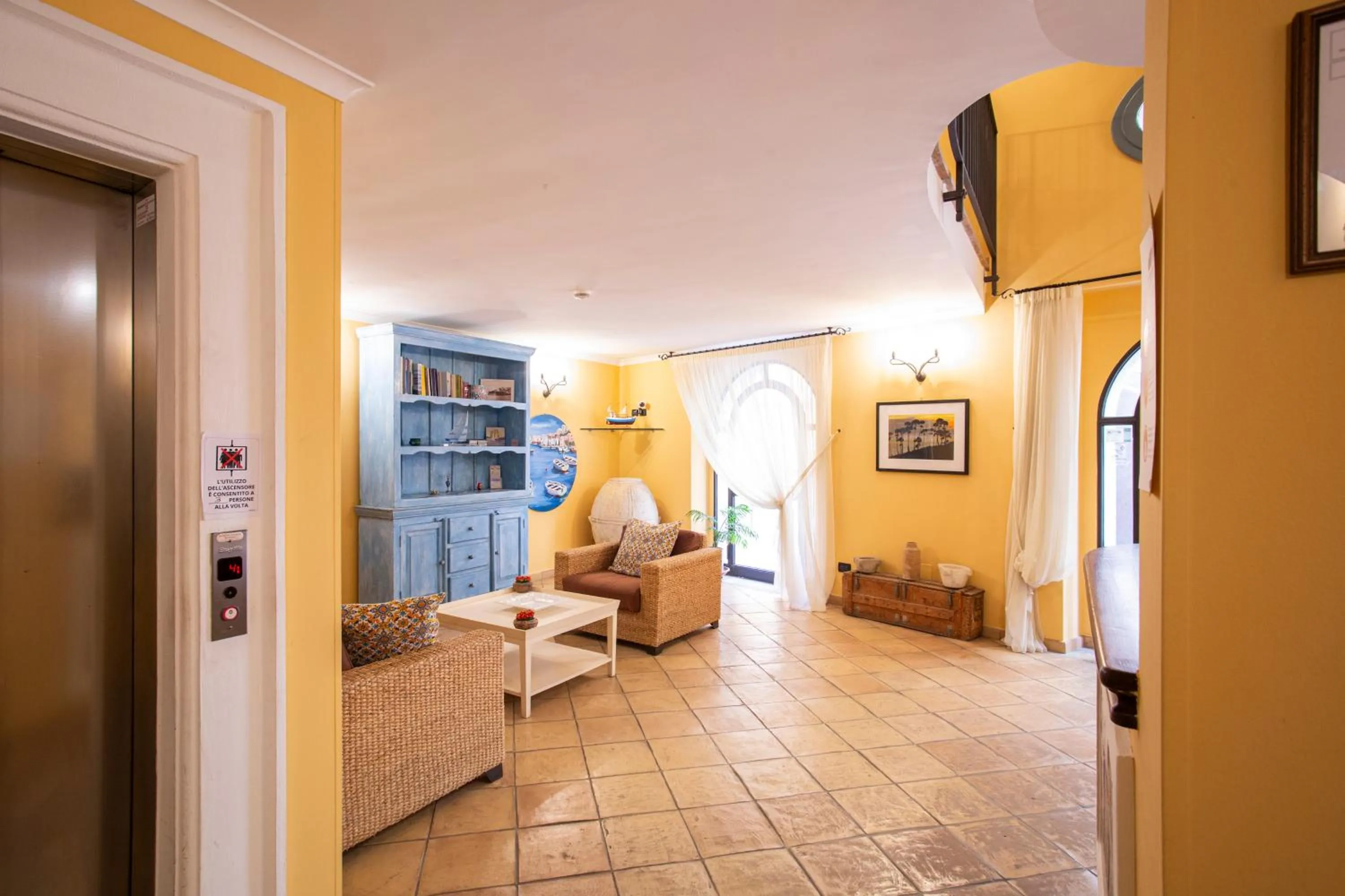 Lobby or reception in Quartuccio - Albergo Diffuso - Gaeta