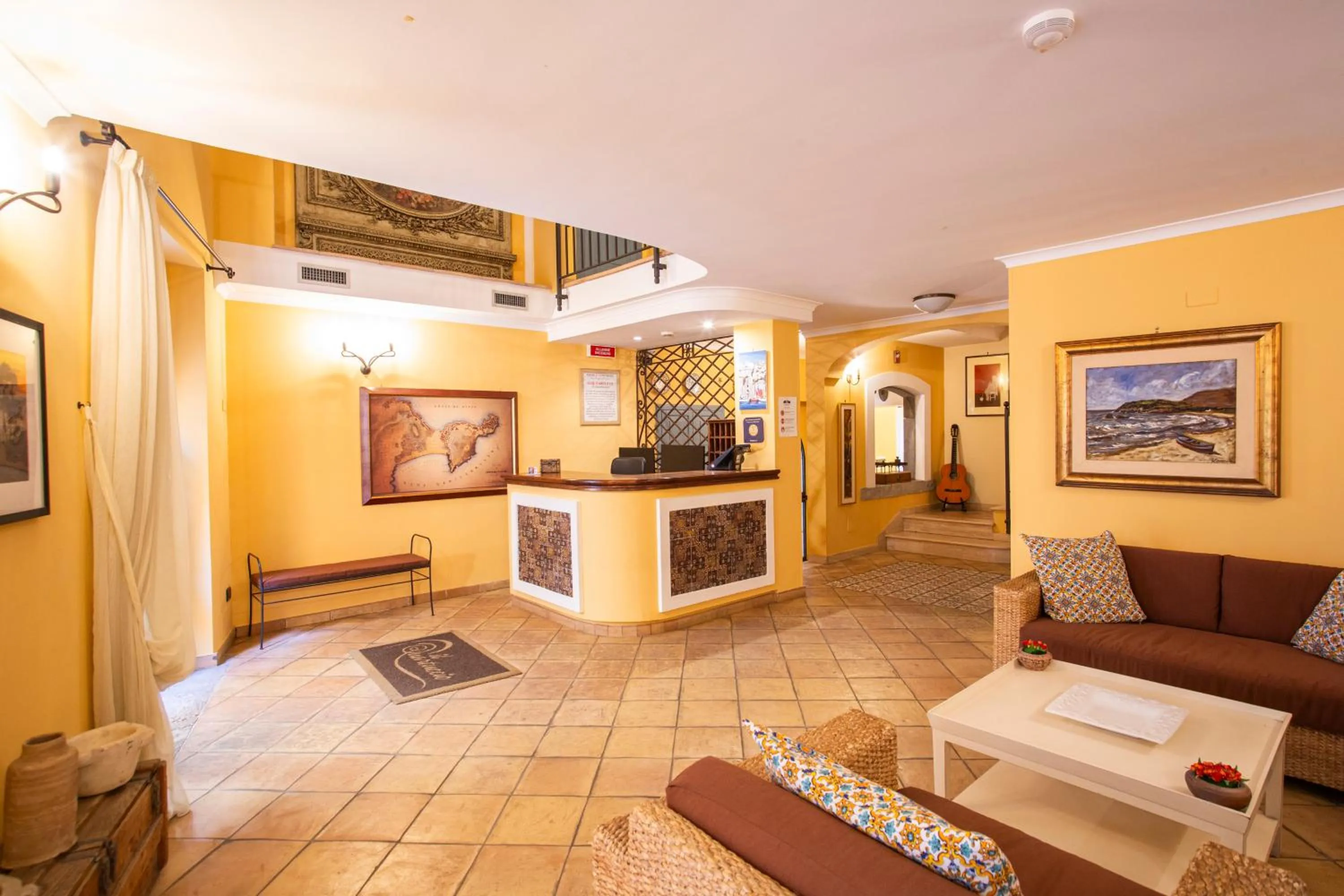 Lobby or reception in Quartuccio - Albergo Diffuso - Gaeta