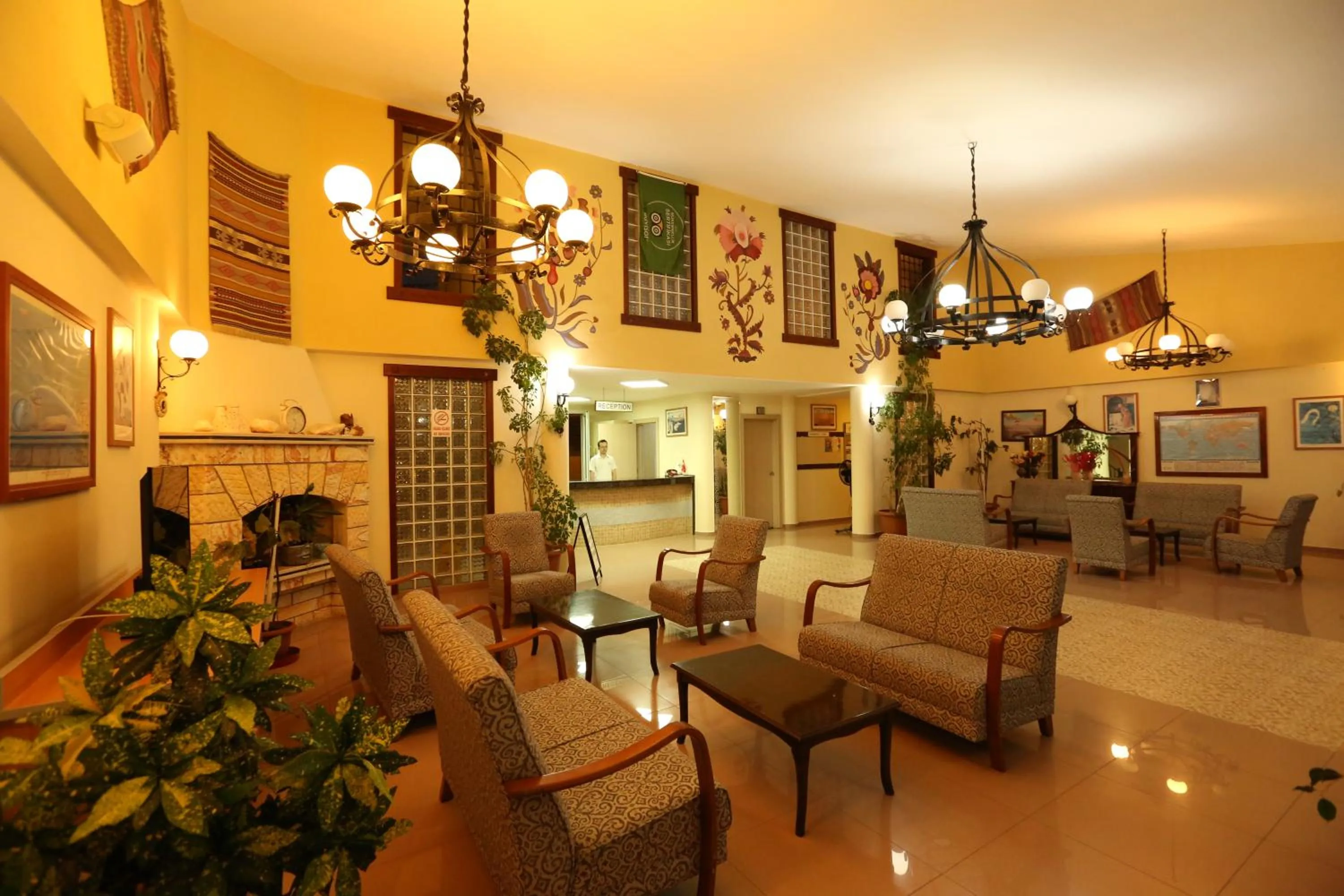 Lobby or reception in Mavruka Hotel