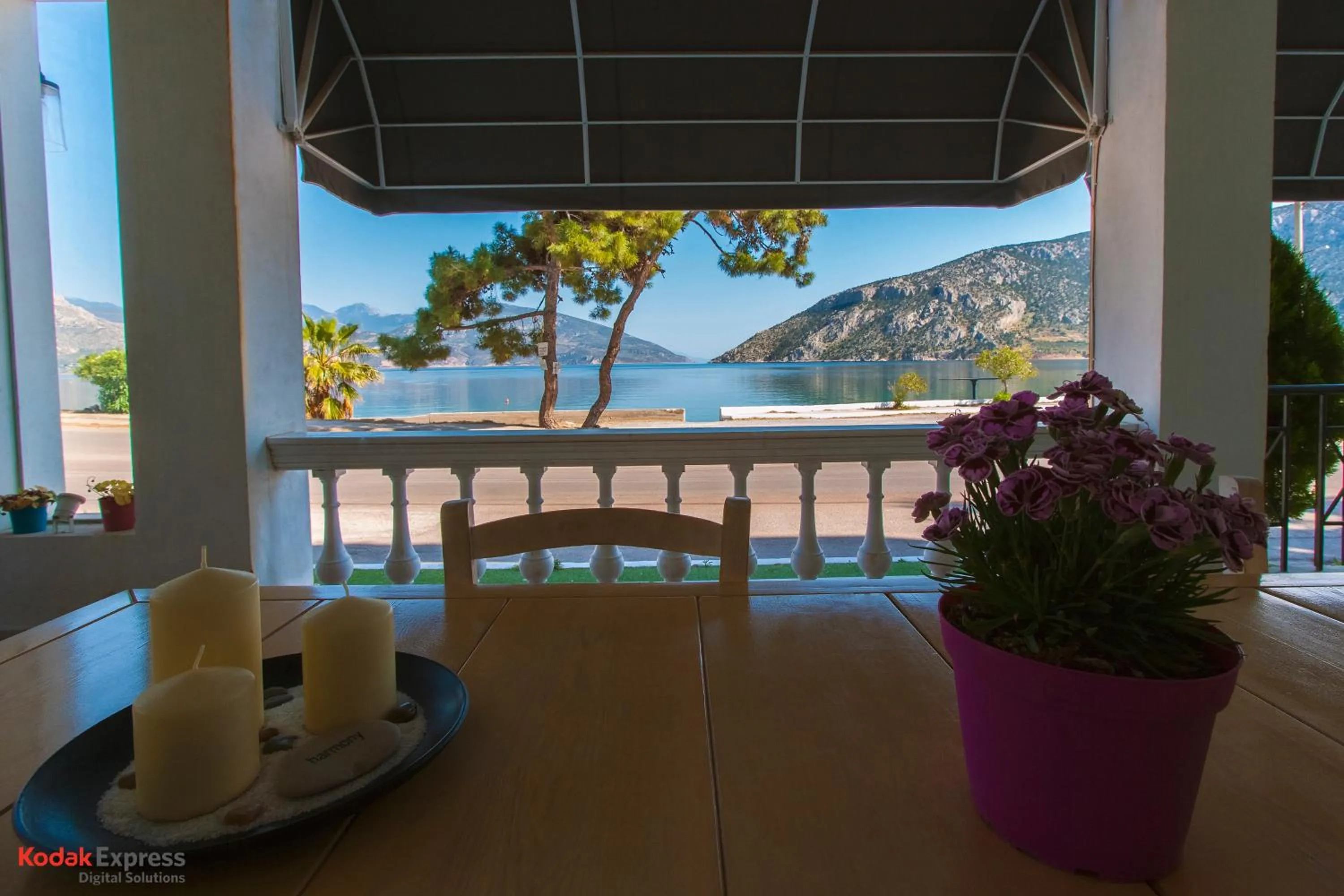 Balcony/Terrace in Antikyra Beach Hotel