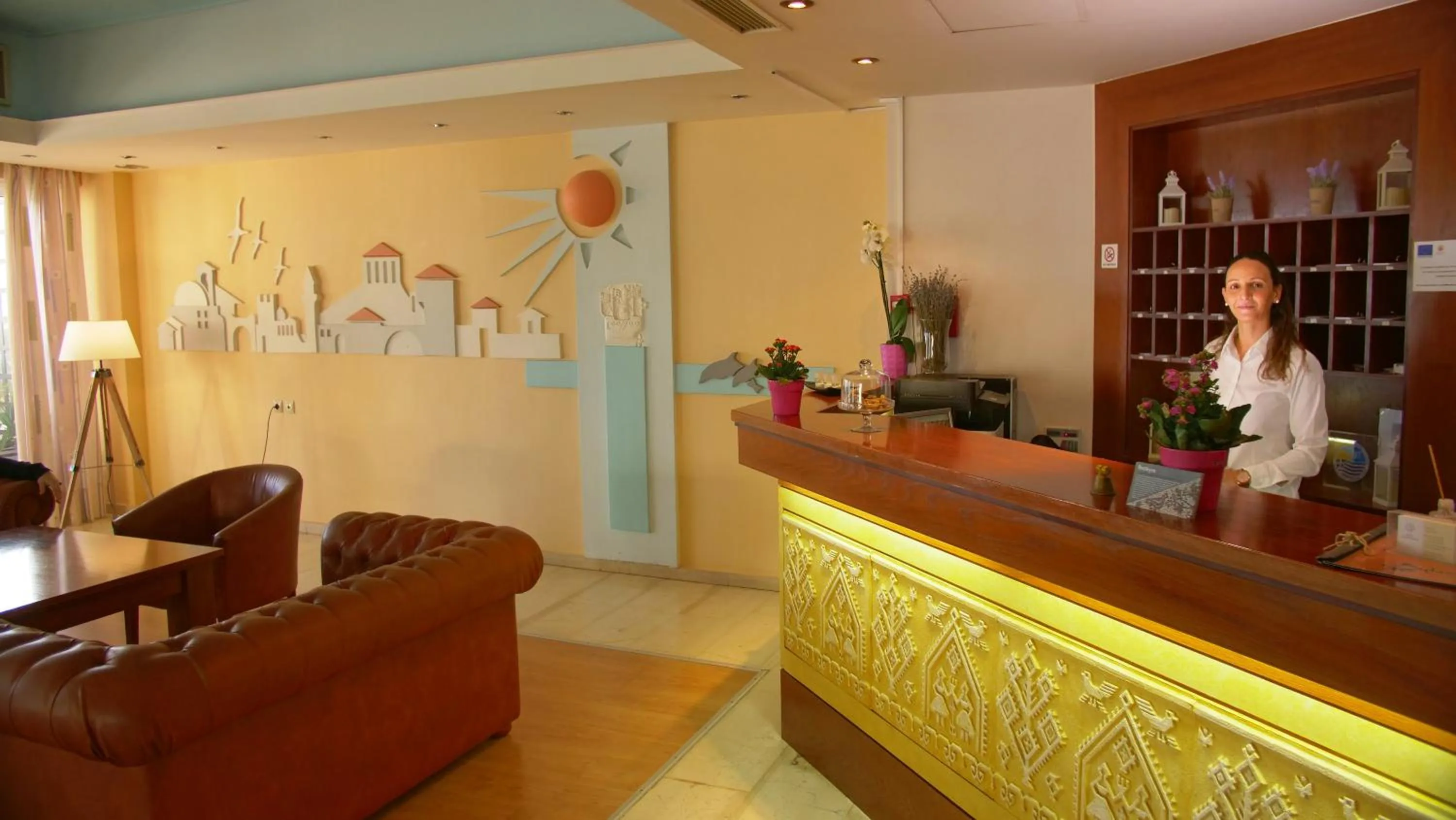 Staff in Antikyra Beach Hotel