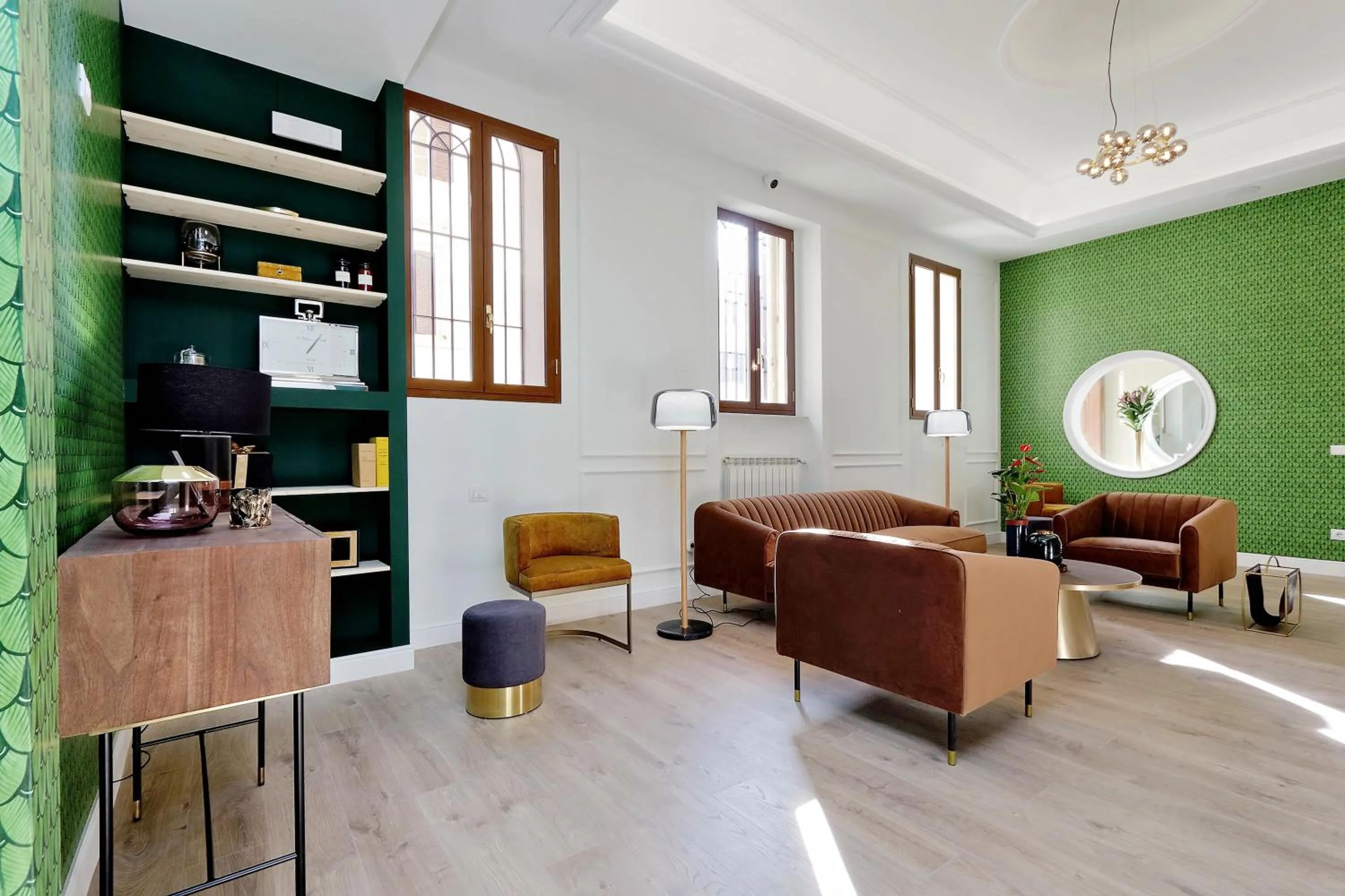 Living room in Casa Santa Sofia