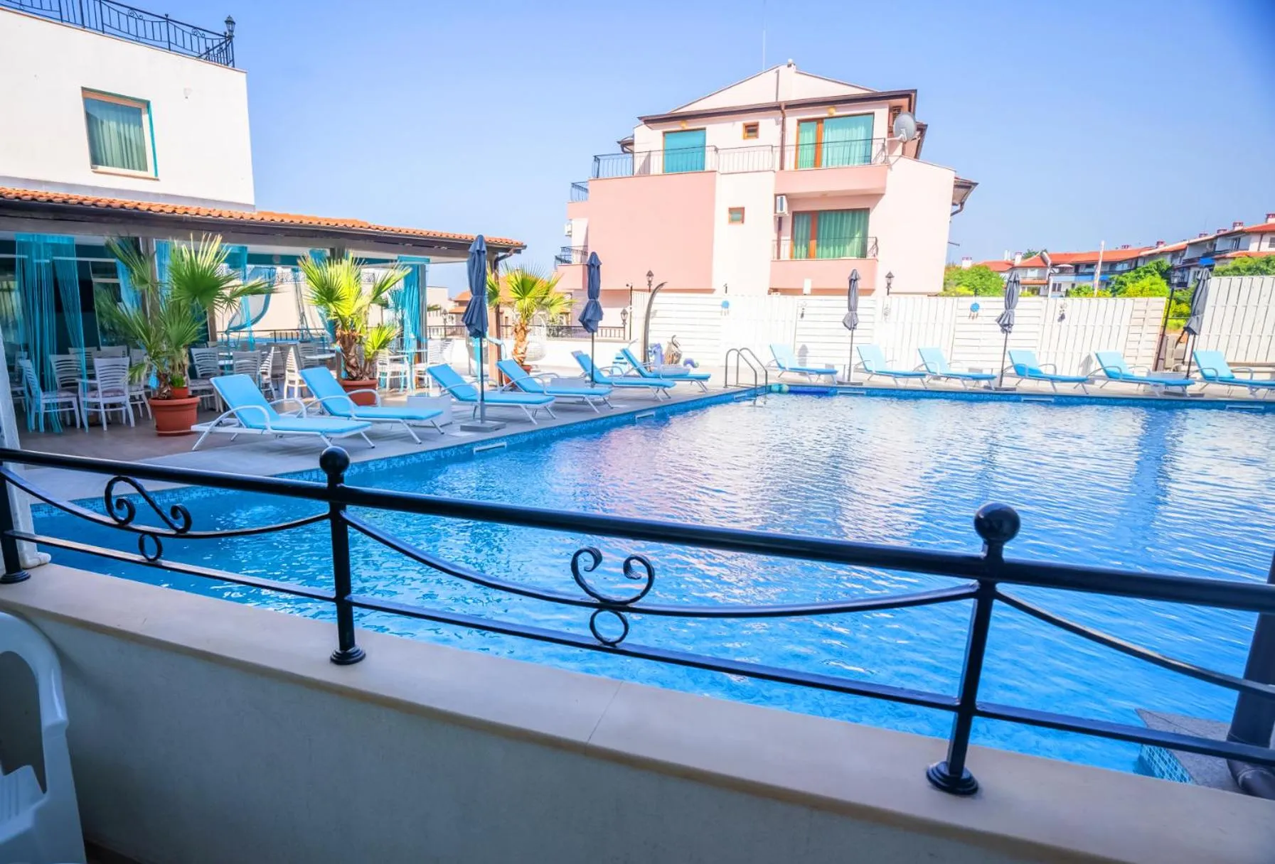 Pool view in Royal Calisto Hotel