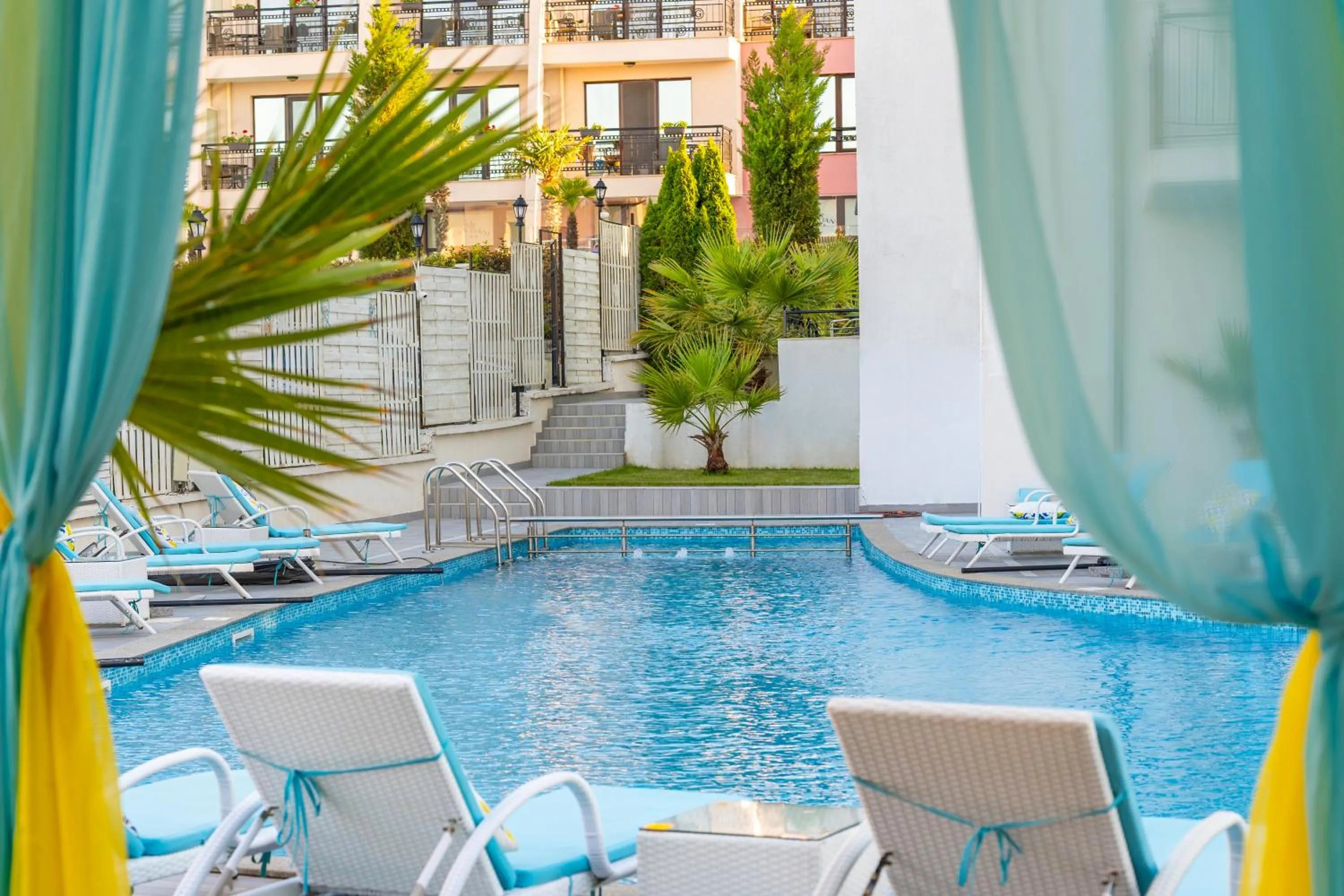 Swimming pool in Royal Calisto Hotel