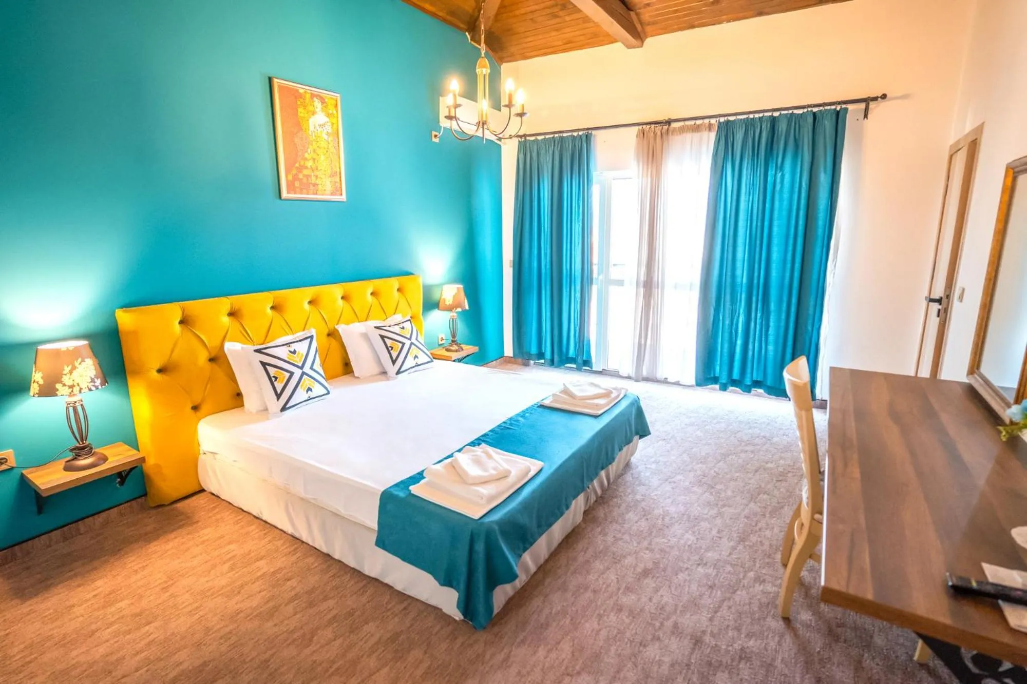 Bedroom, Bed in Royal Calisto Hotel