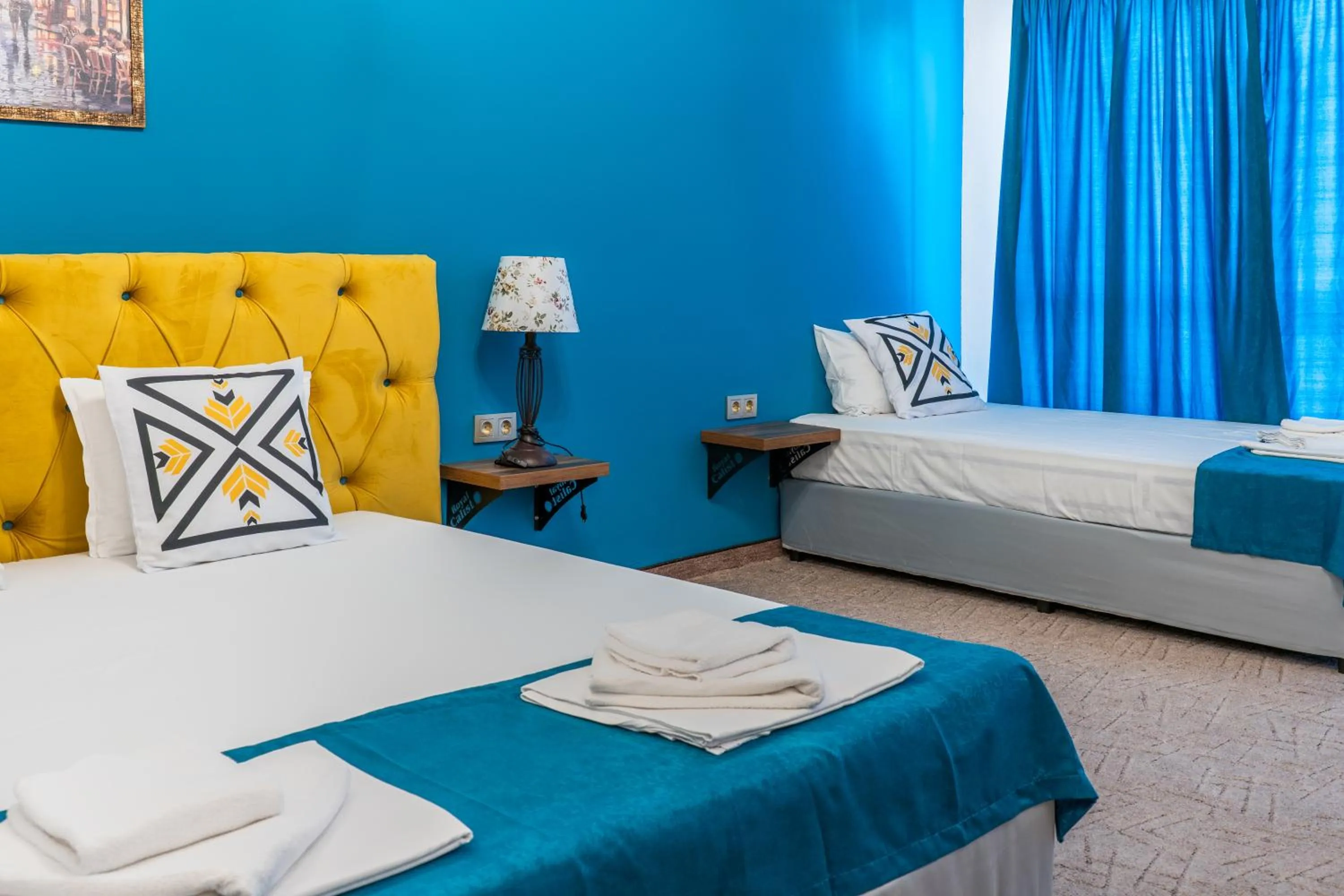 Photo of the whole room, Bed in Royal Calisto Hotel