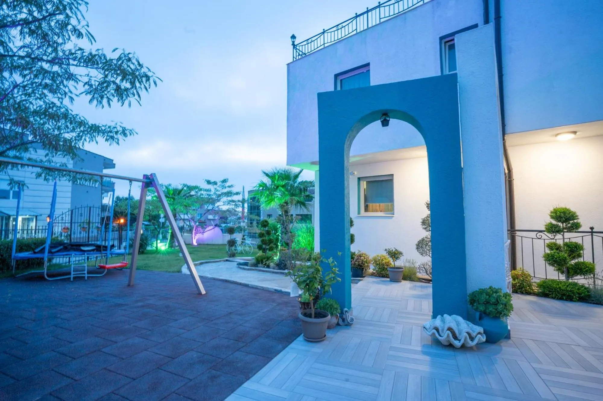 Garden view in Royal Calisto Hotel