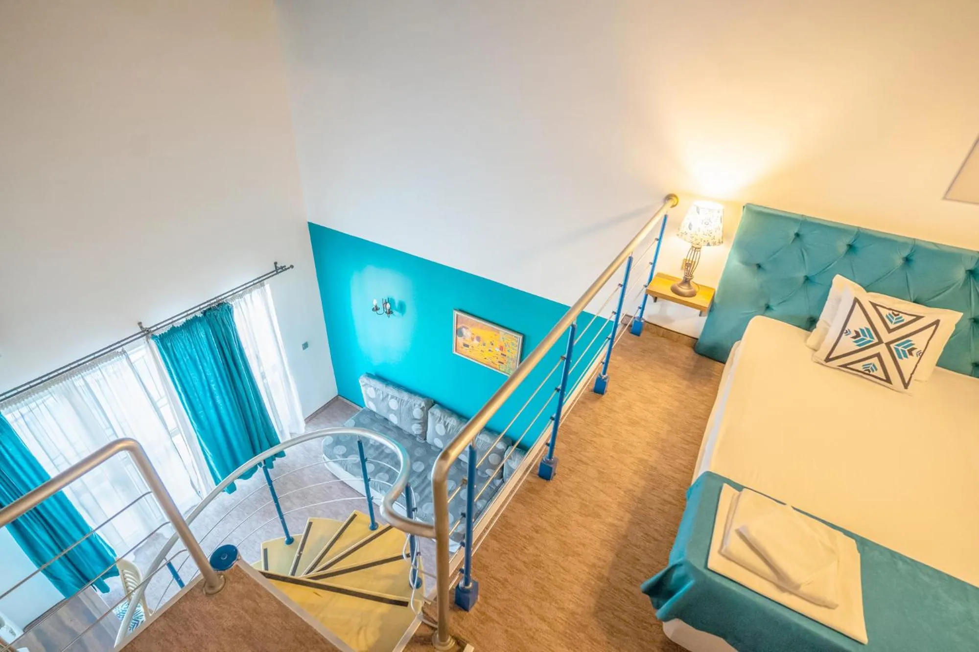 Bed in Royal Calisto Hotel