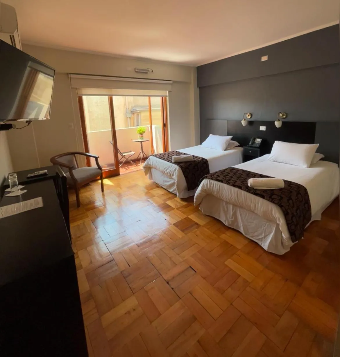 Bed in Hotel Plaza Ñuñoa