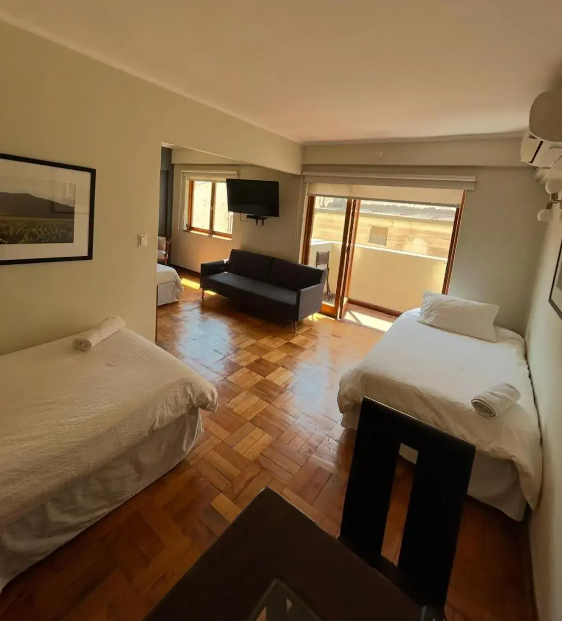 Bed in Hotel Plaza Ñuñoa Bed in Hotel Plaza Ñuñoa