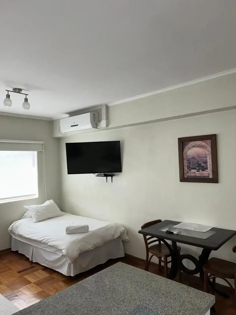 Bed in Hotel Plaza Ñuñoa Bed in Hotel Plaza Ñuñoa