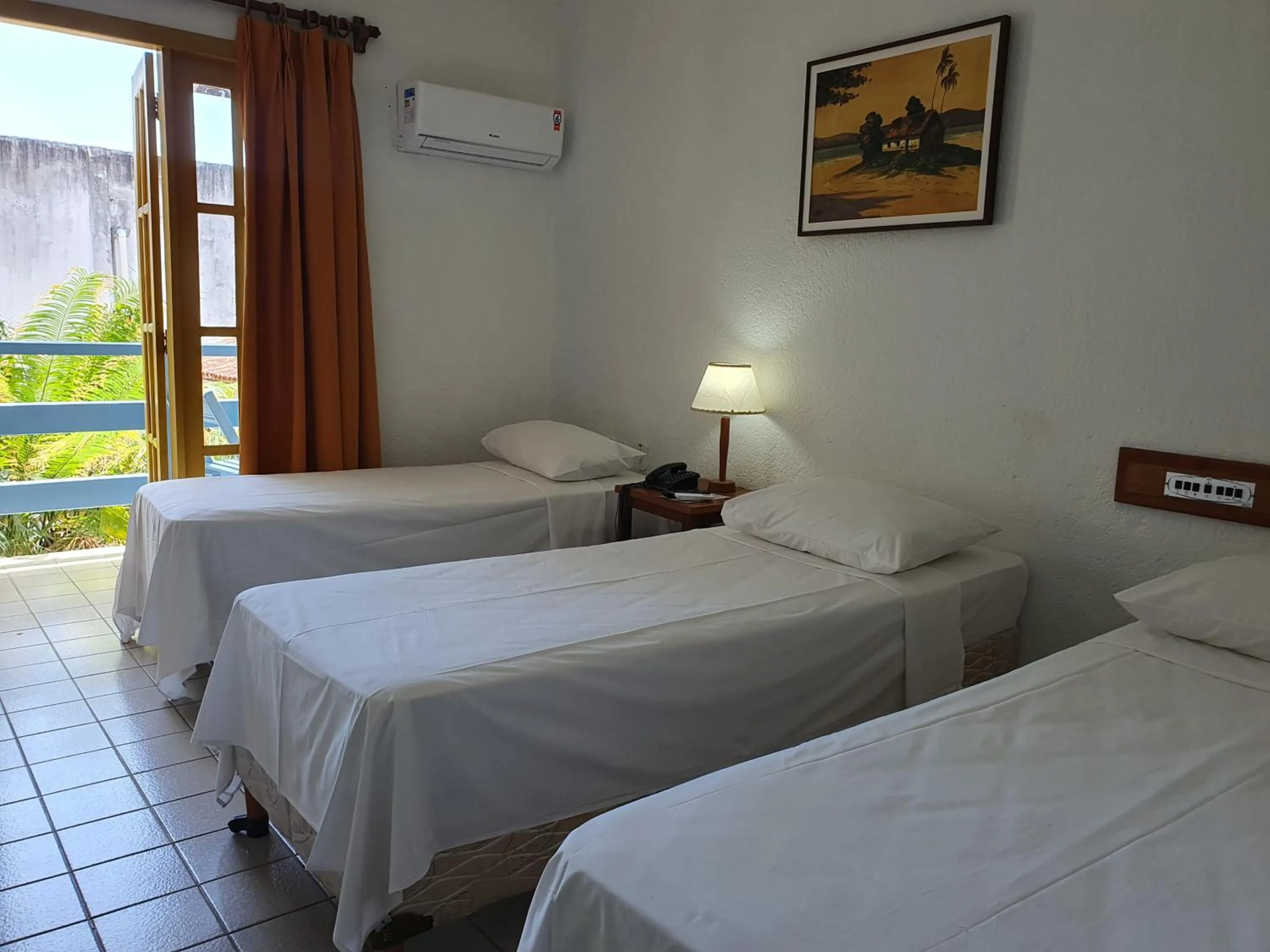 Bed in Hotel Estalagem Porto Seguro