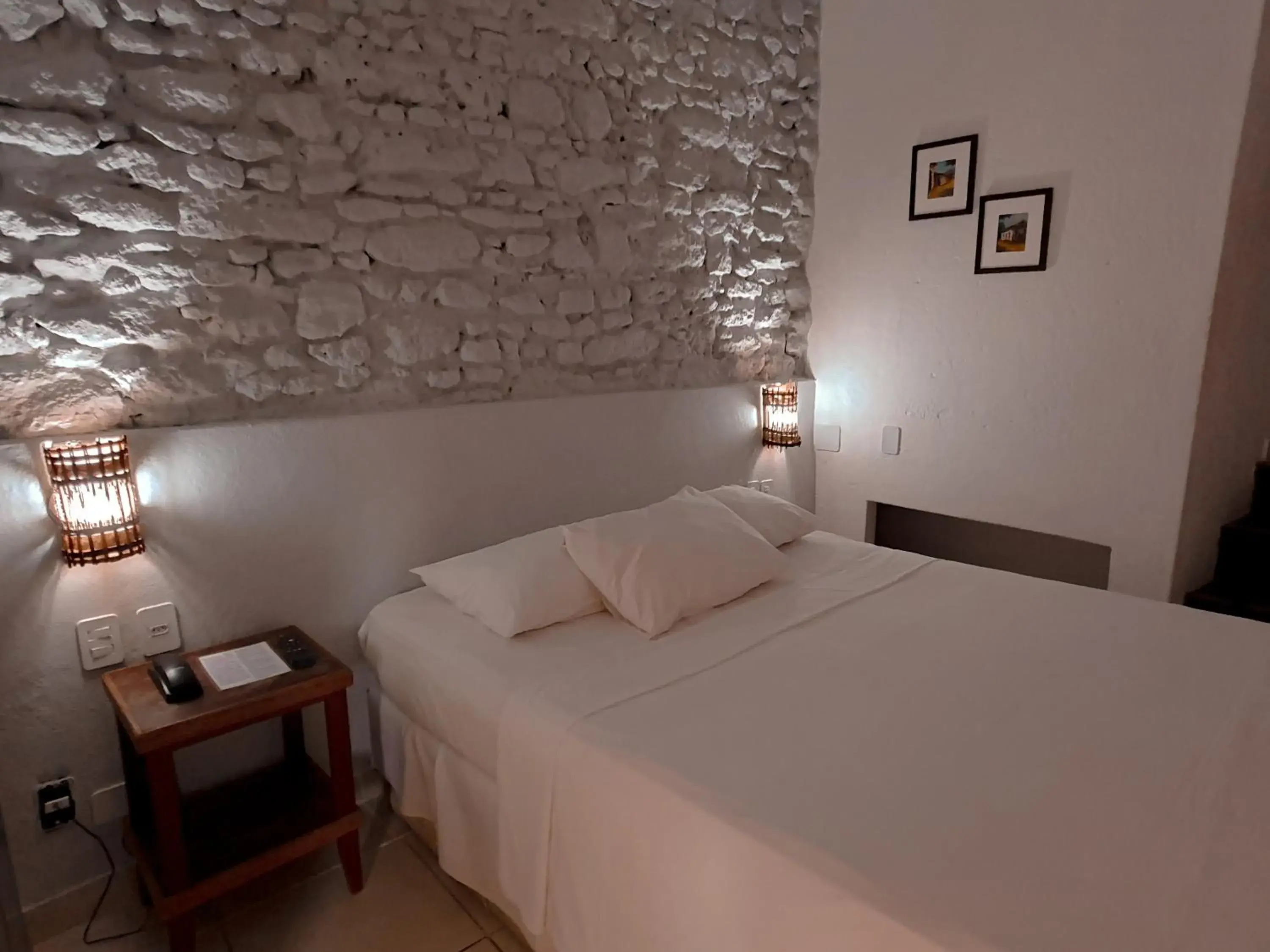 Bed in Hotel Estalagem Porto Seguro Bed in Hotel Estalagem Porto Seguro