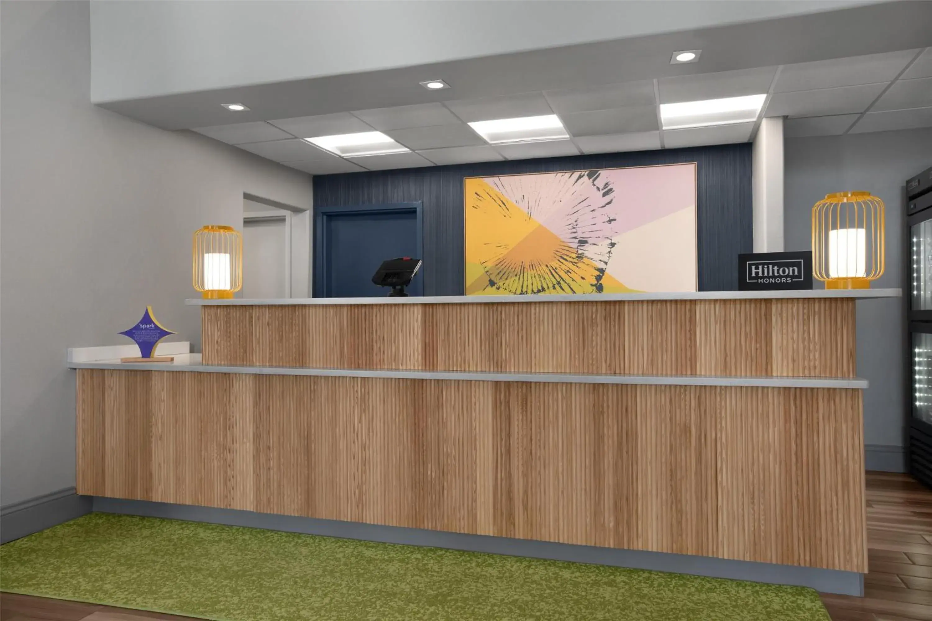 Lobby or reception in Spark By Hilton Albuquerque North I-25 Lobby or reception in Spark By Hilton Albuquerque North I-25