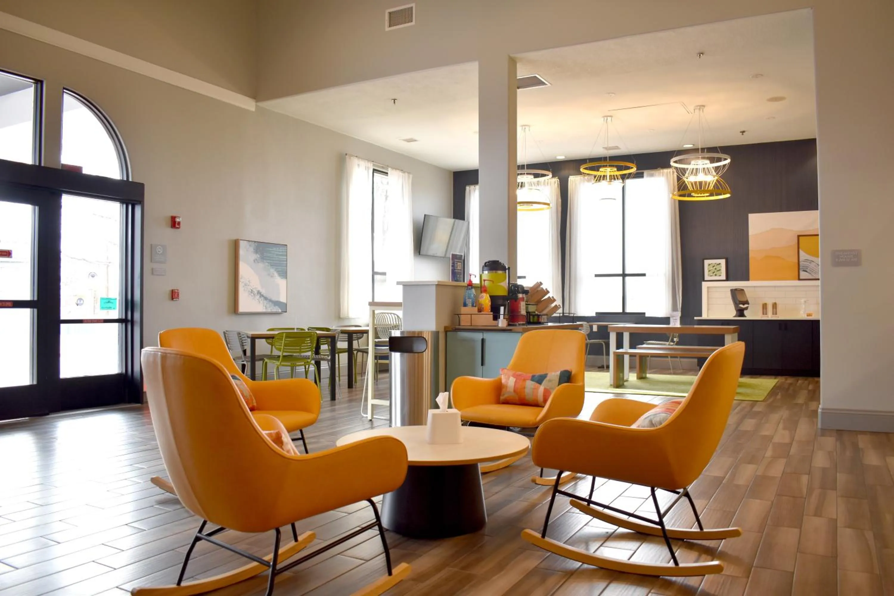 Lobby or reception in Spark By Hilton Albuquerque North I-25