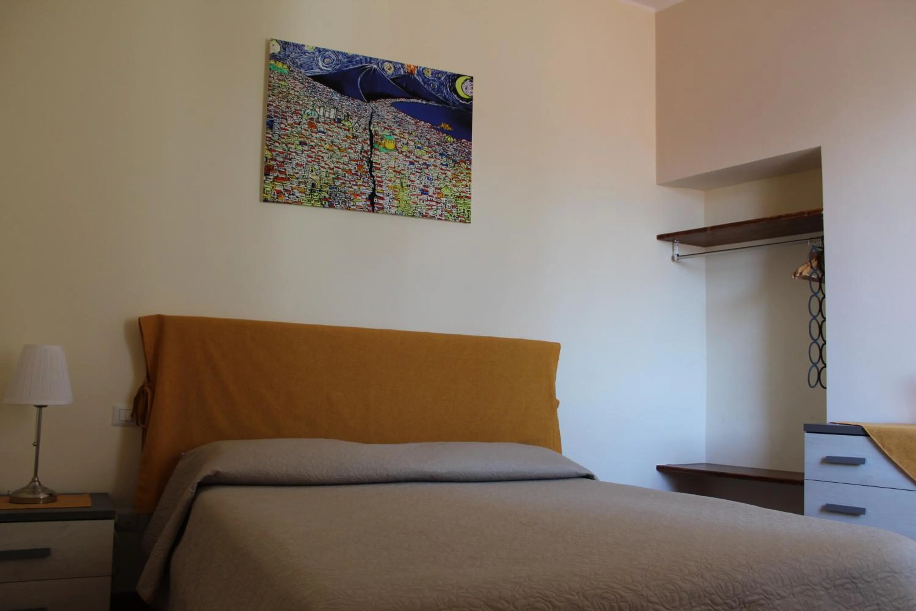 Bed in Gregorius Diamerisma panoramic terrace