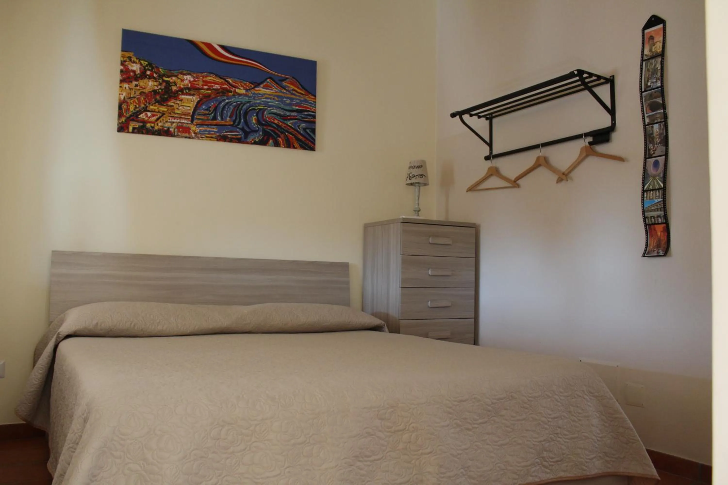 Bed in Gregorius Diamerisma panoramic terrace