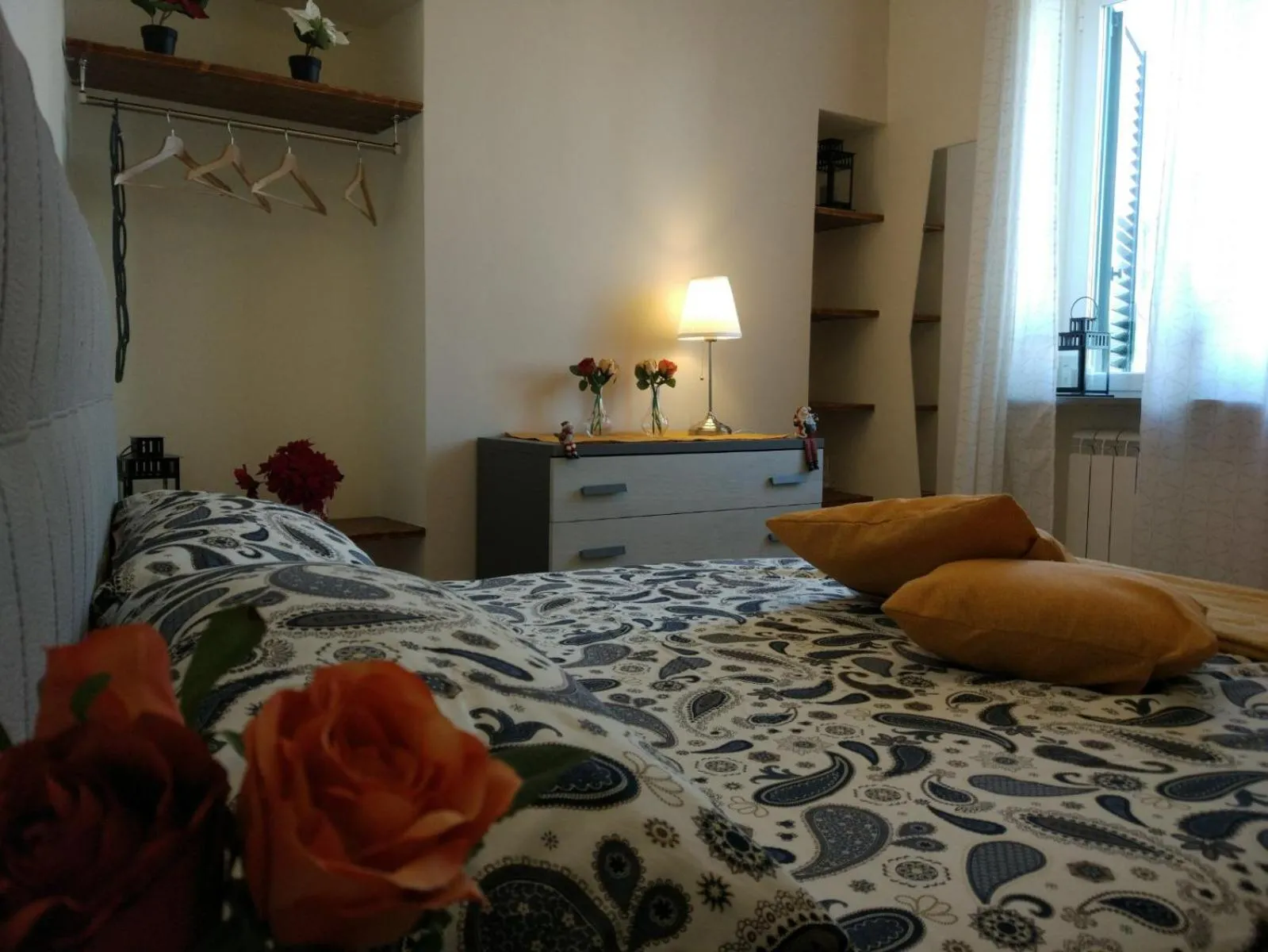 Bed in Gregorius Diamerisma panoramic terrace