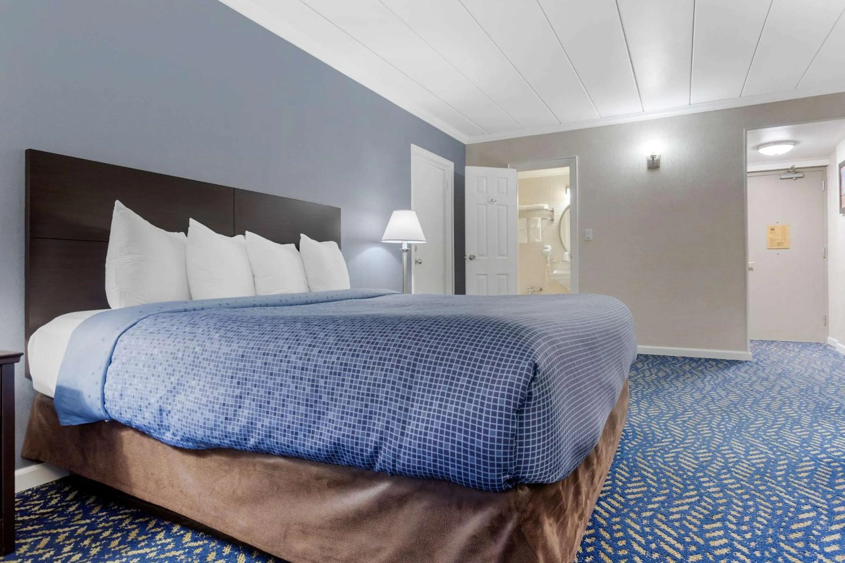 Bedroom, Bed in Econo Lodge Hicksville - Long Island