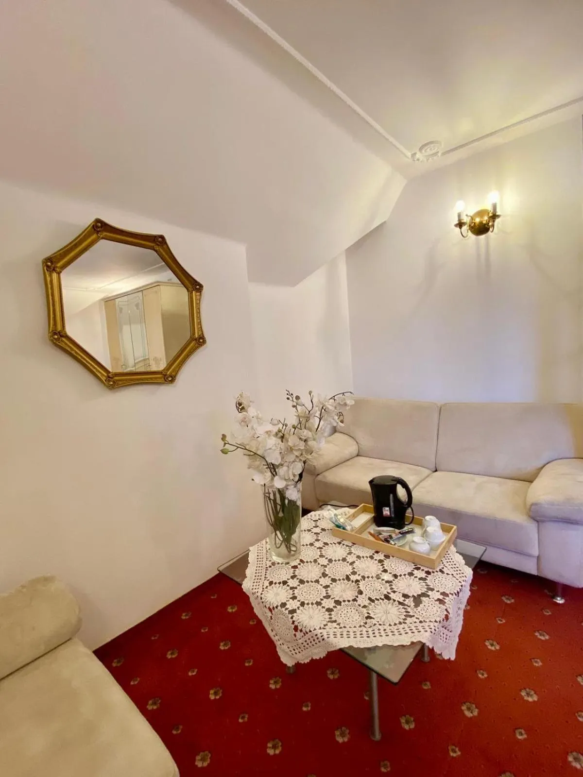 Living room in Dwór Szczepańskich