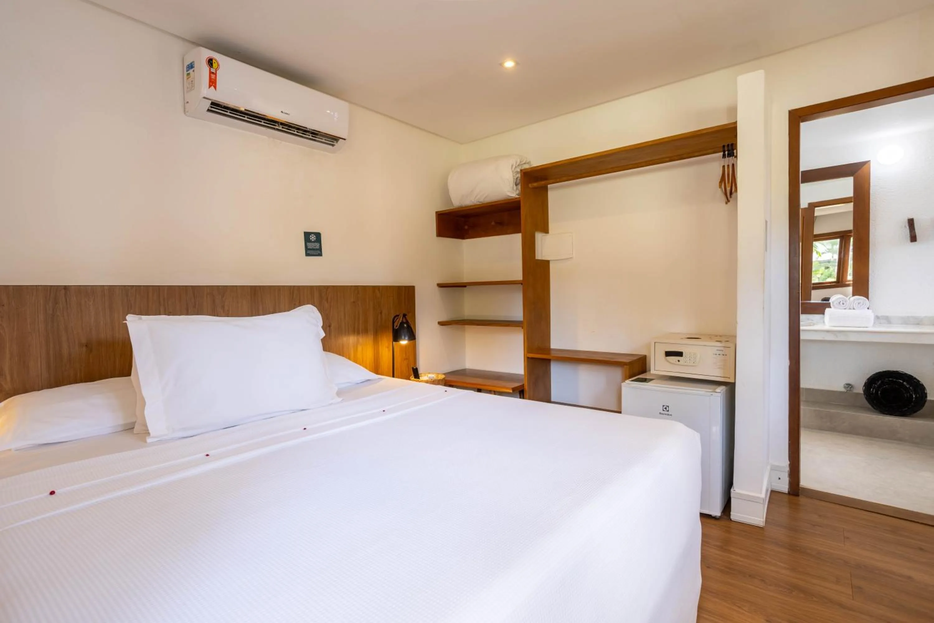 Bed in Pousada Cheiro Verde