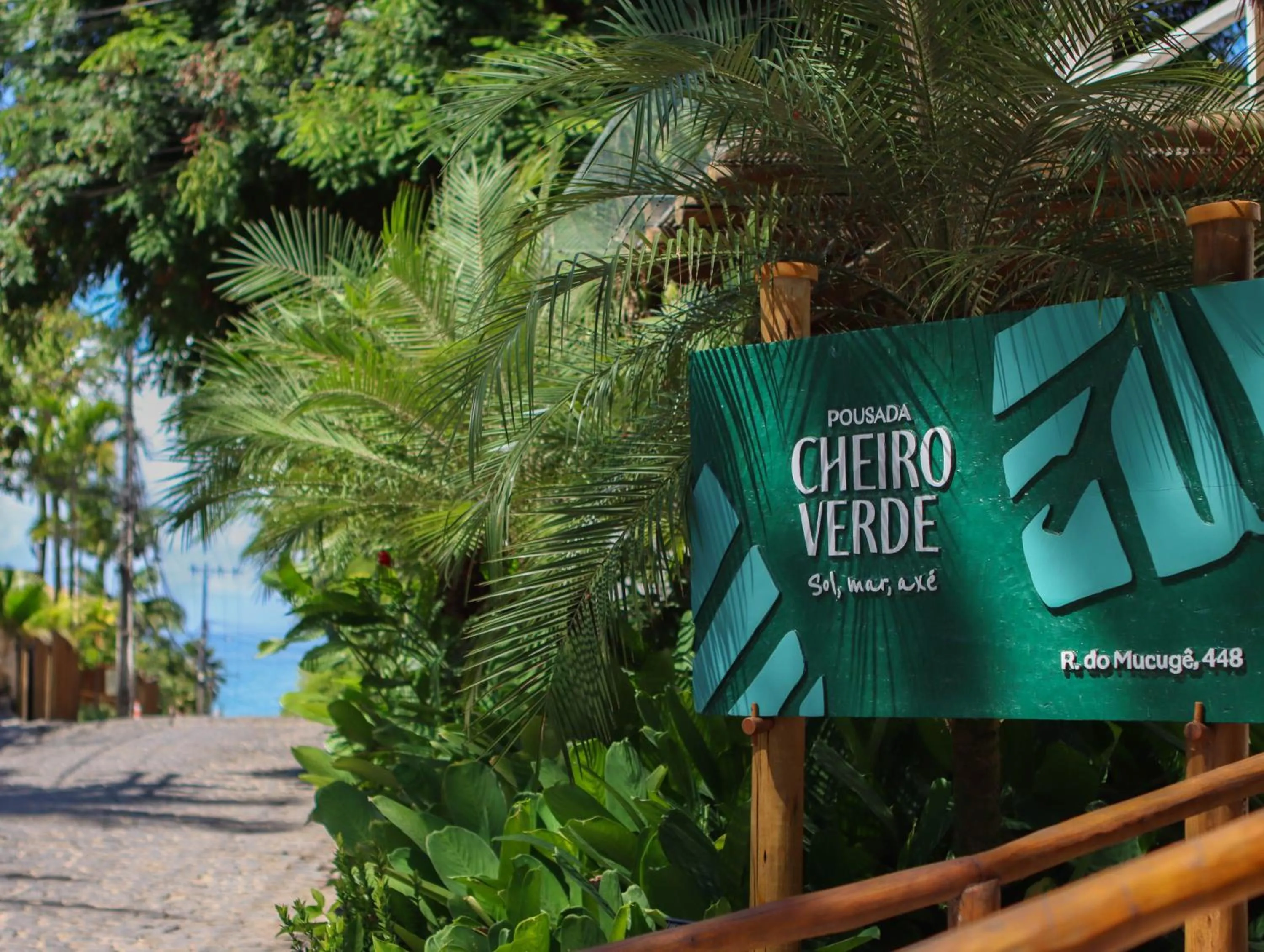 Property building in Pousada Cheiro Verde