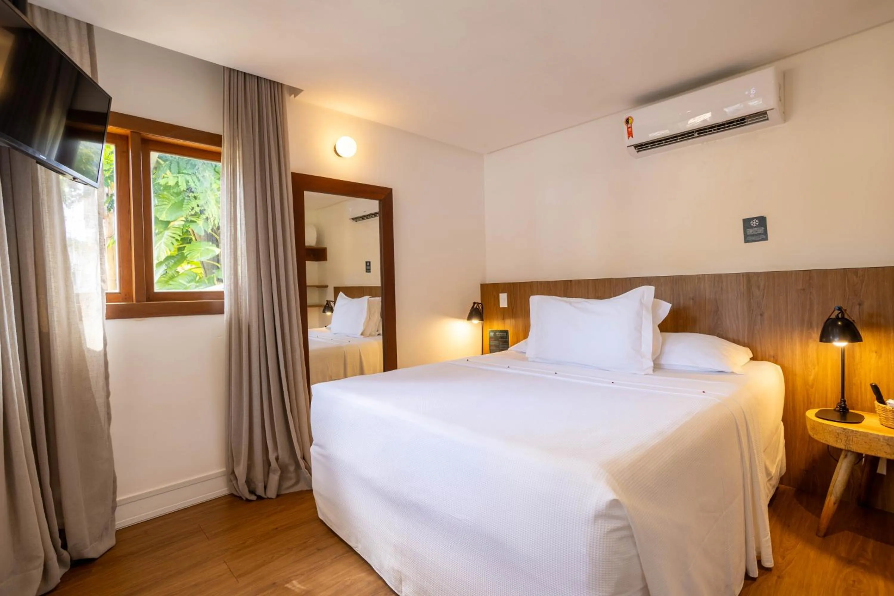 Bed in Pousada Cheiro Verde