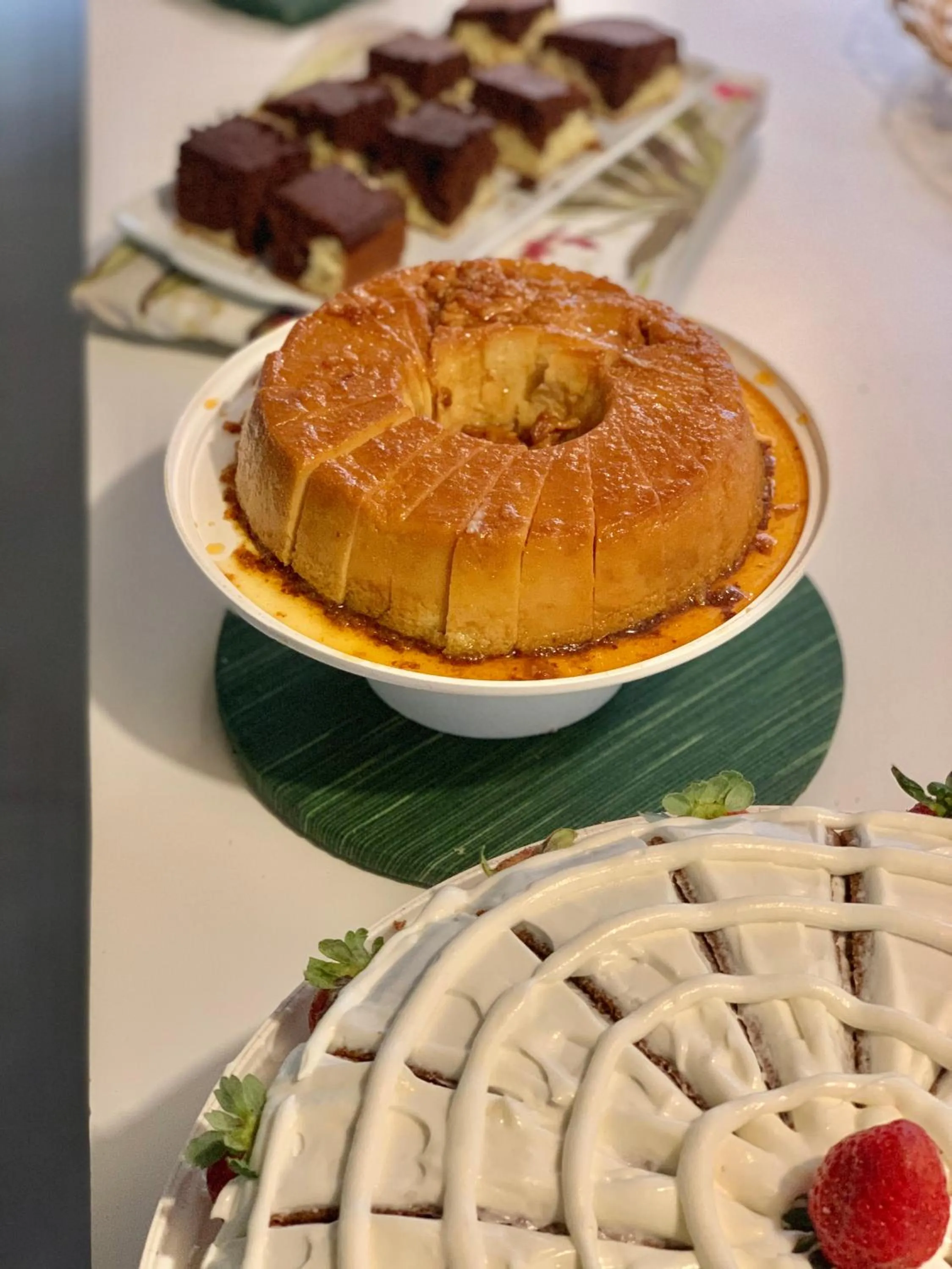 Buffet breakfast in Pousada Cheiro Verde