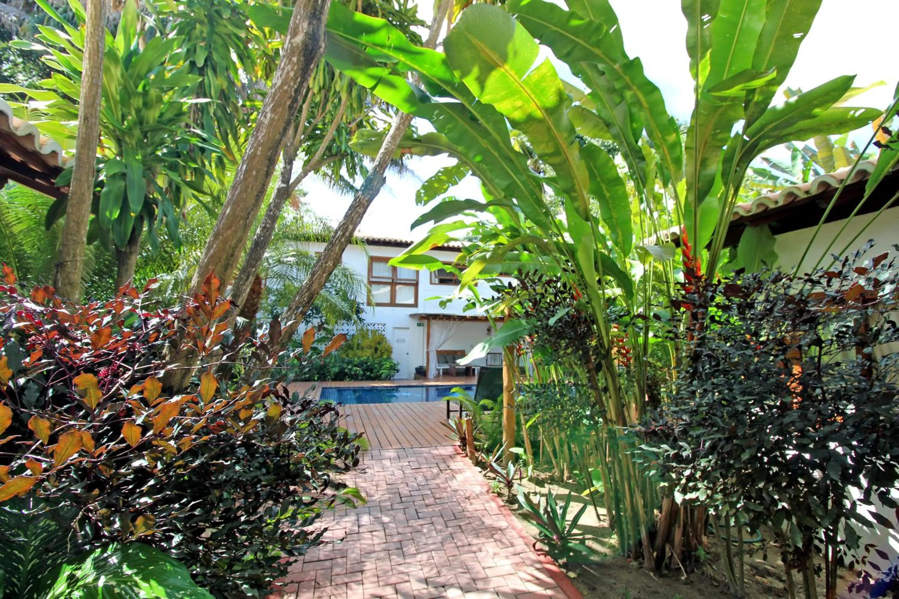 Garden in Pousada Cheiro Verde