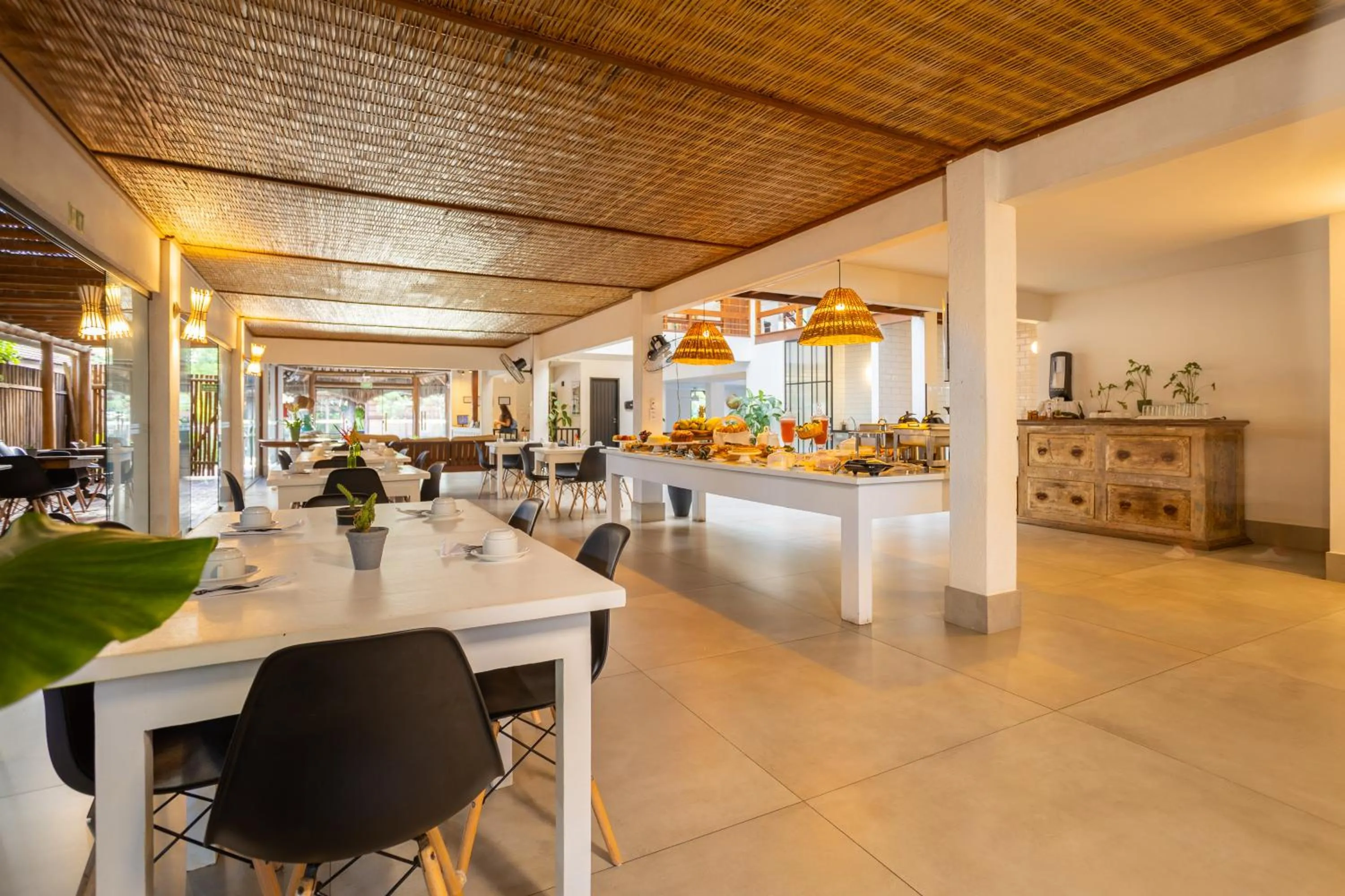 Dining area in Pousada Cheiro Verde
