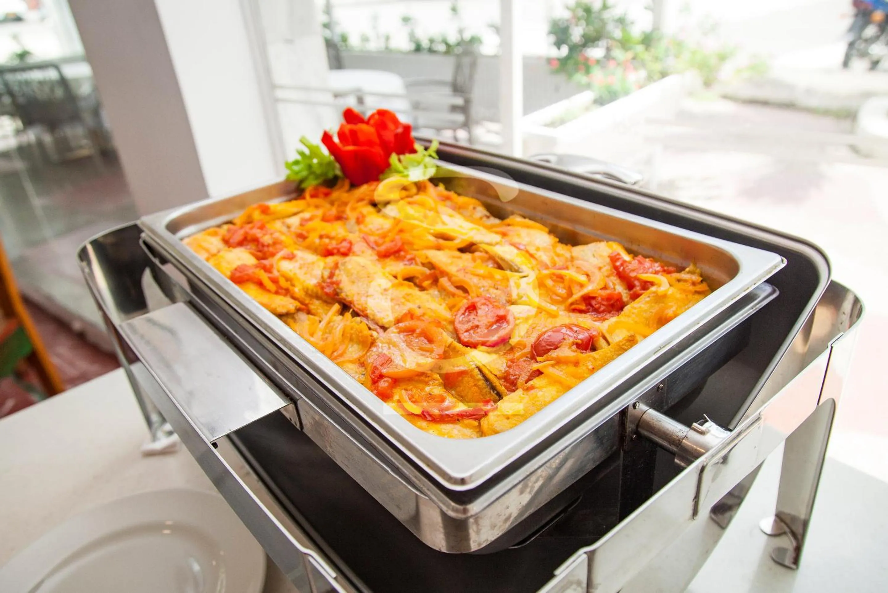 Food close-up in Sol Caribe Sea Flower