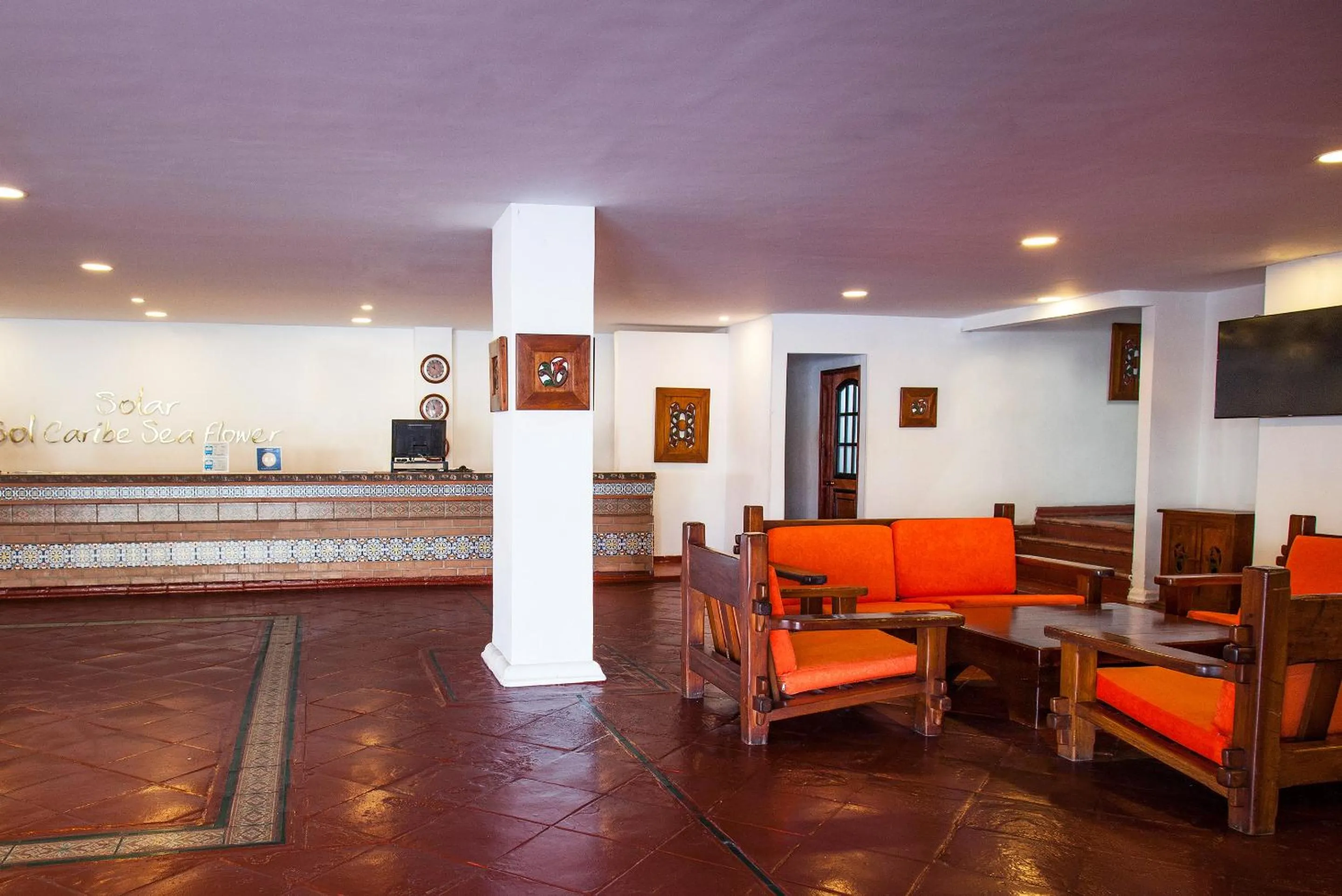 Lobby or reception in Sol Caribe Sea Flower