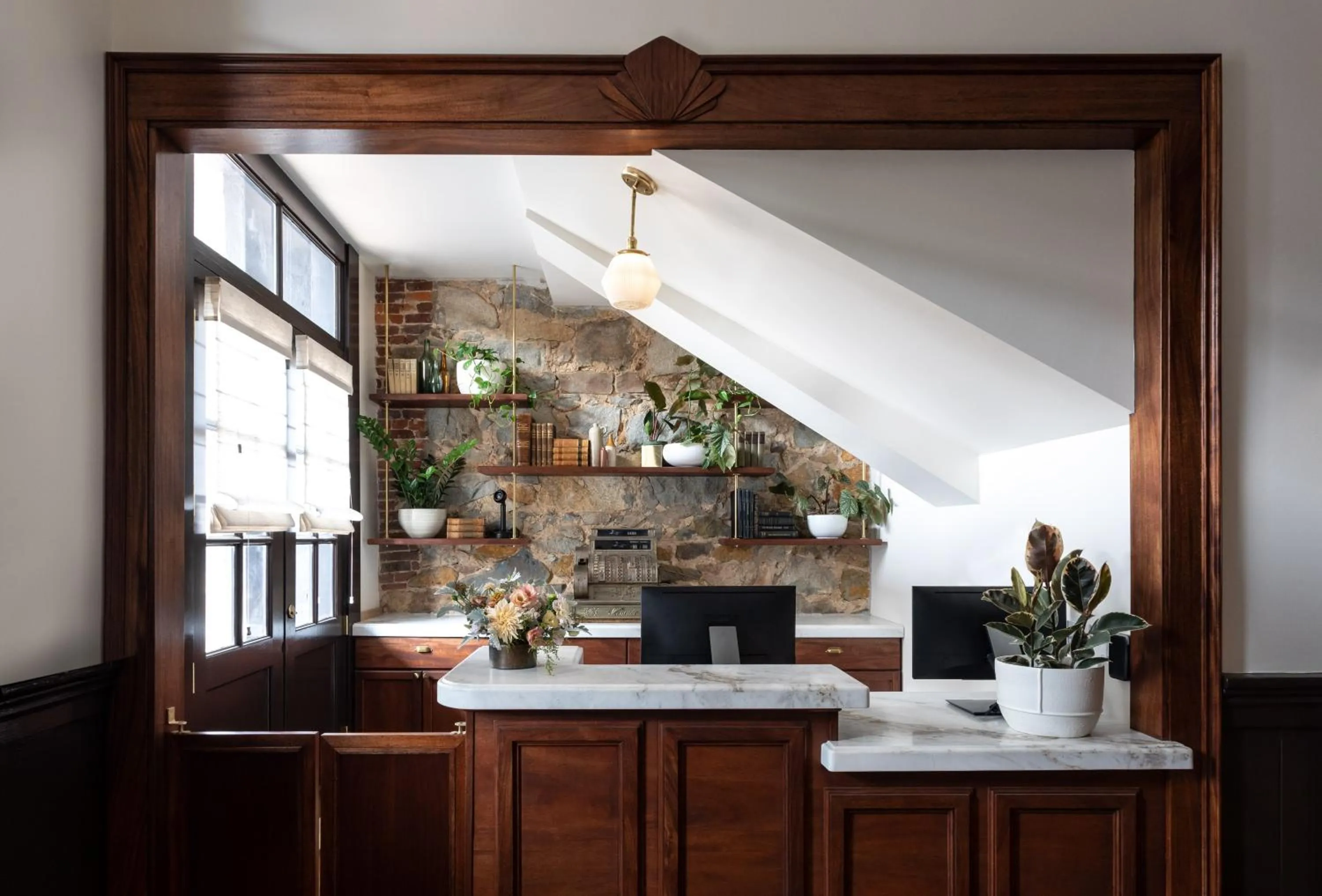 Lobby or reception in The Holbrooke Hotel