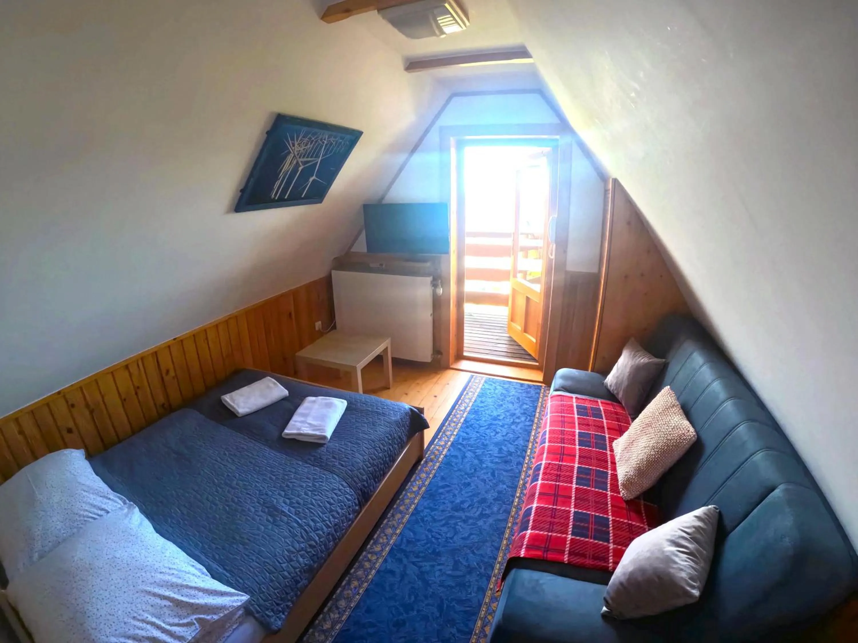 Bed in Willa Koisowka