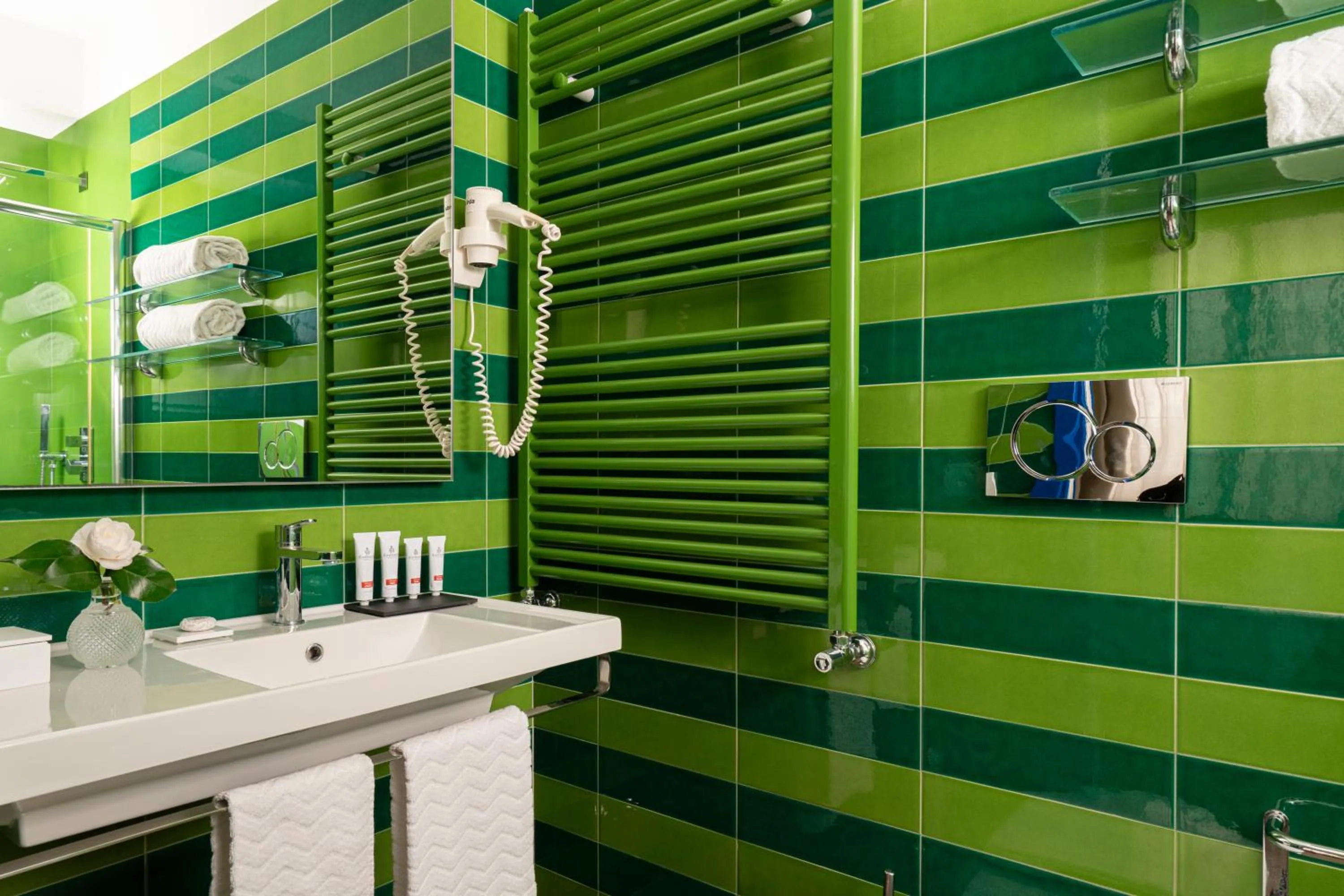 Shower in Relais Palazzo del Barone