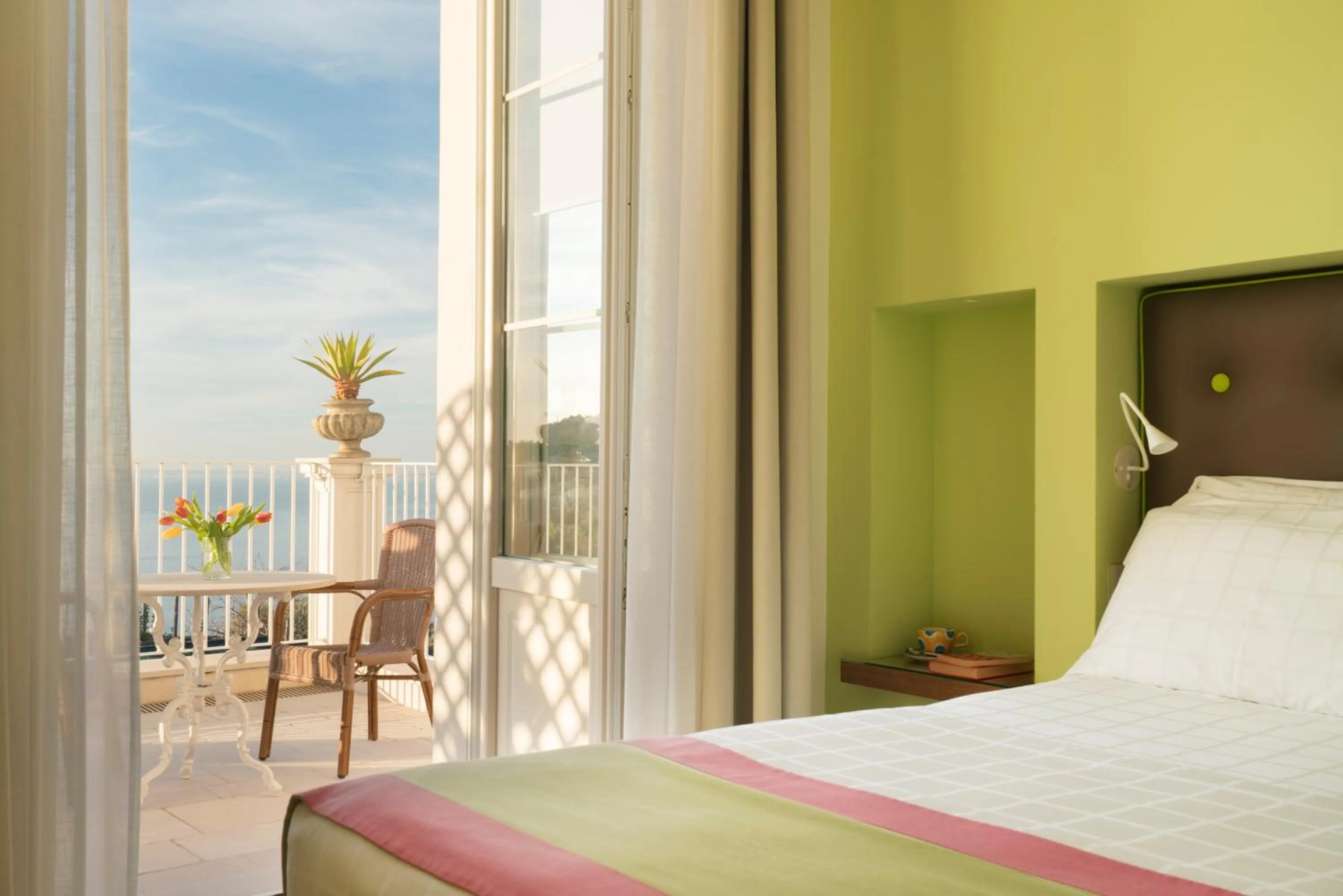 Bed in Relais Palazzo del Barone