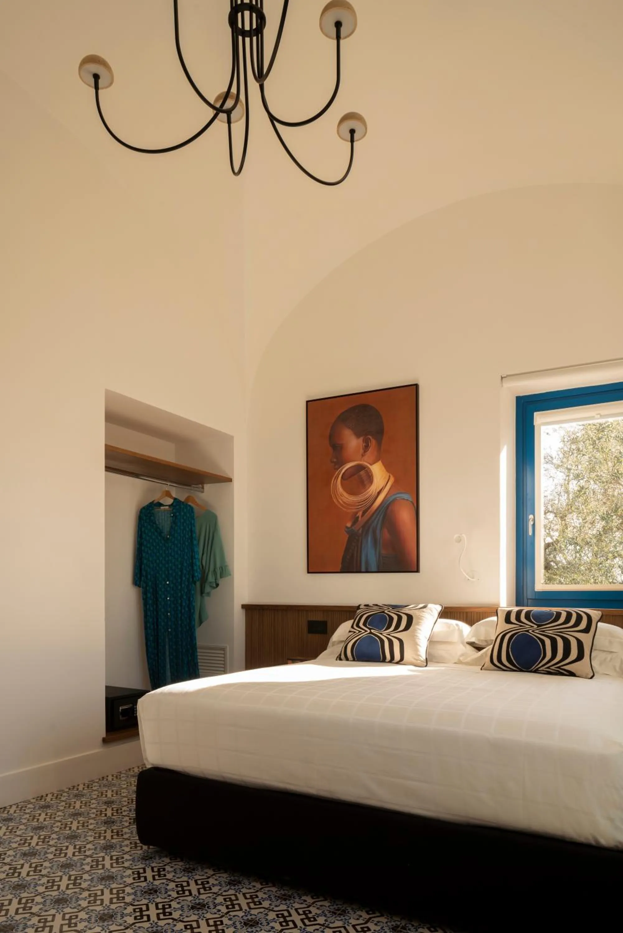 Bed in Relais Palazzo del Barone