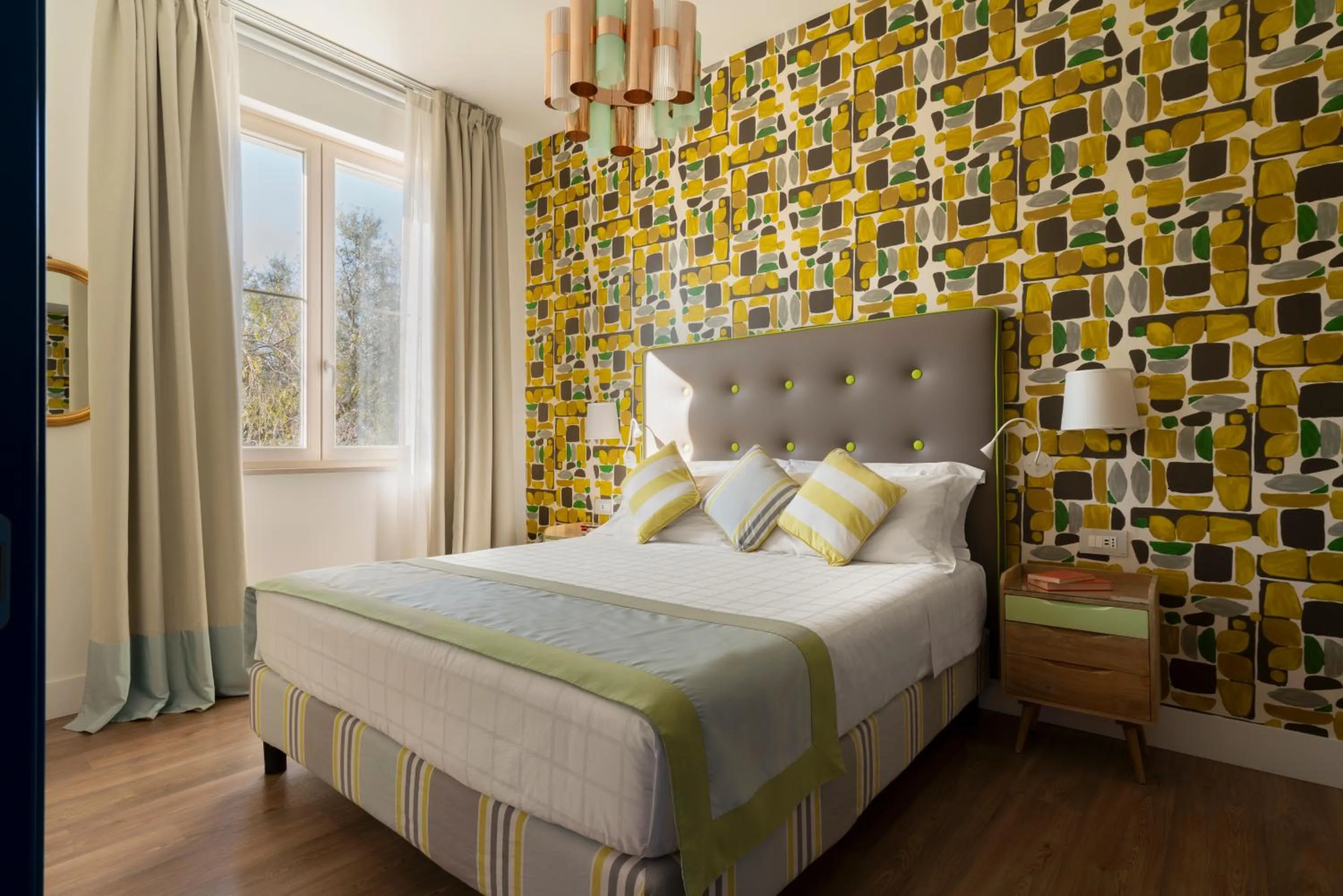 Bed in Relais Palazzo del Barone