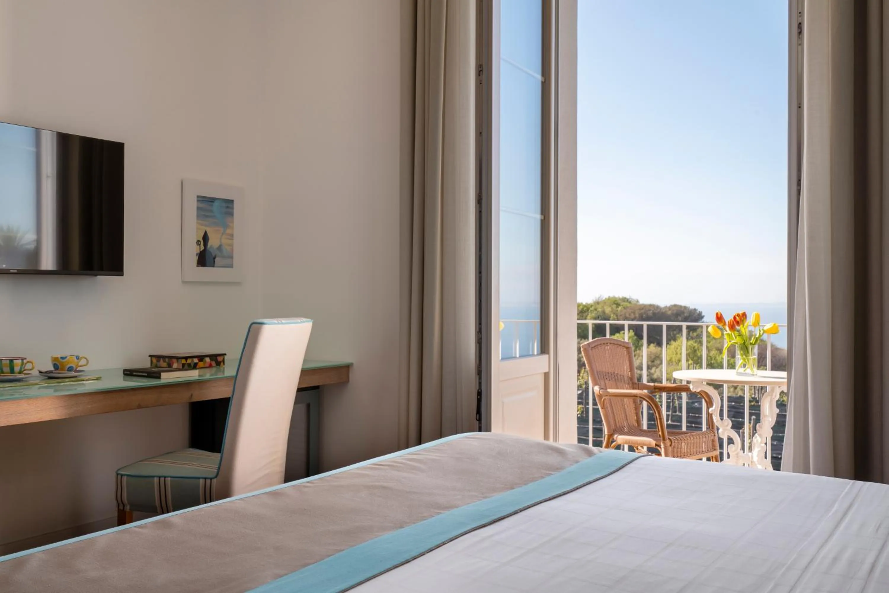 Bed in Relais Palazzo del Barone