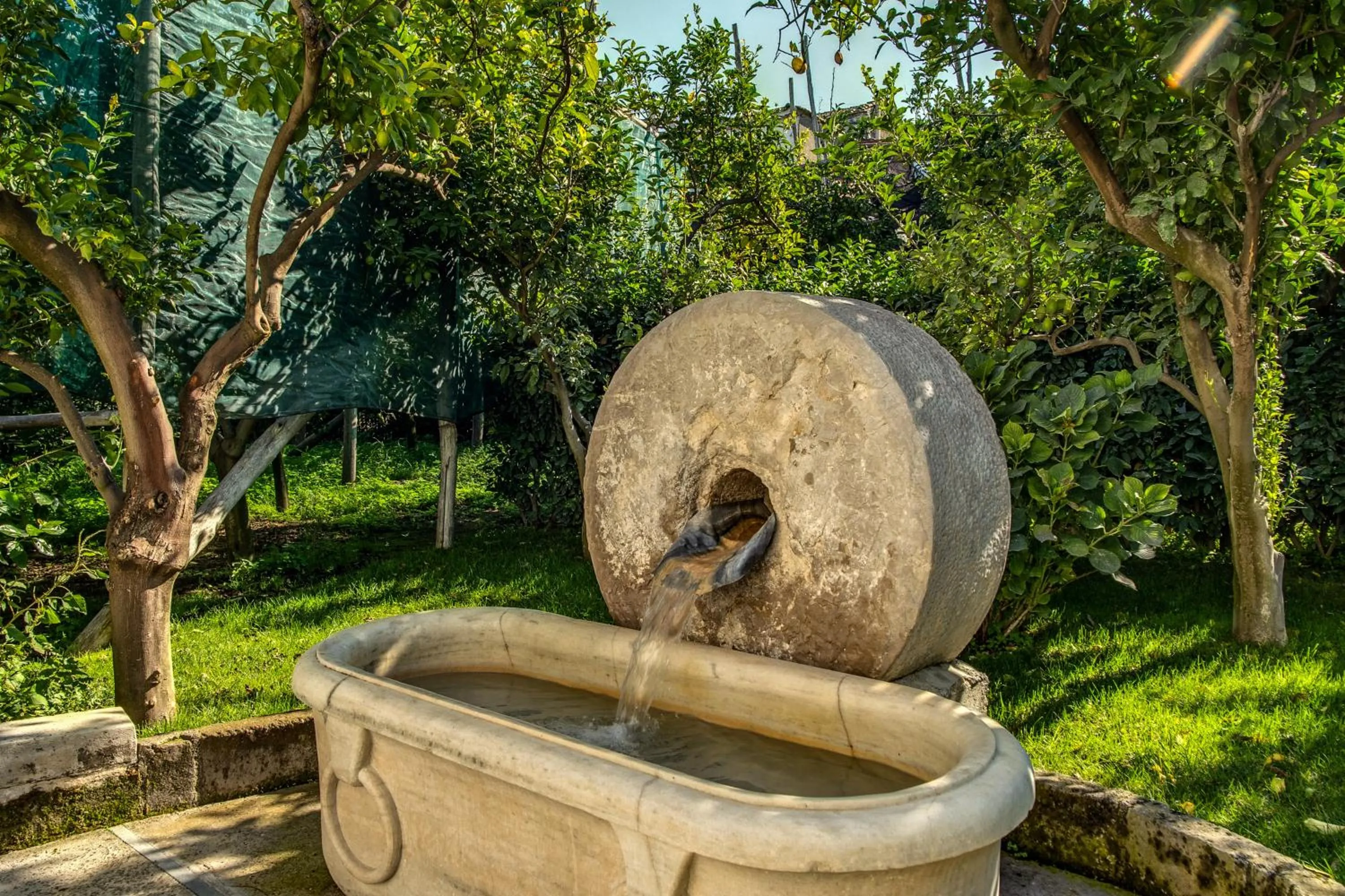 Garden in Relais Palazzo del Barone